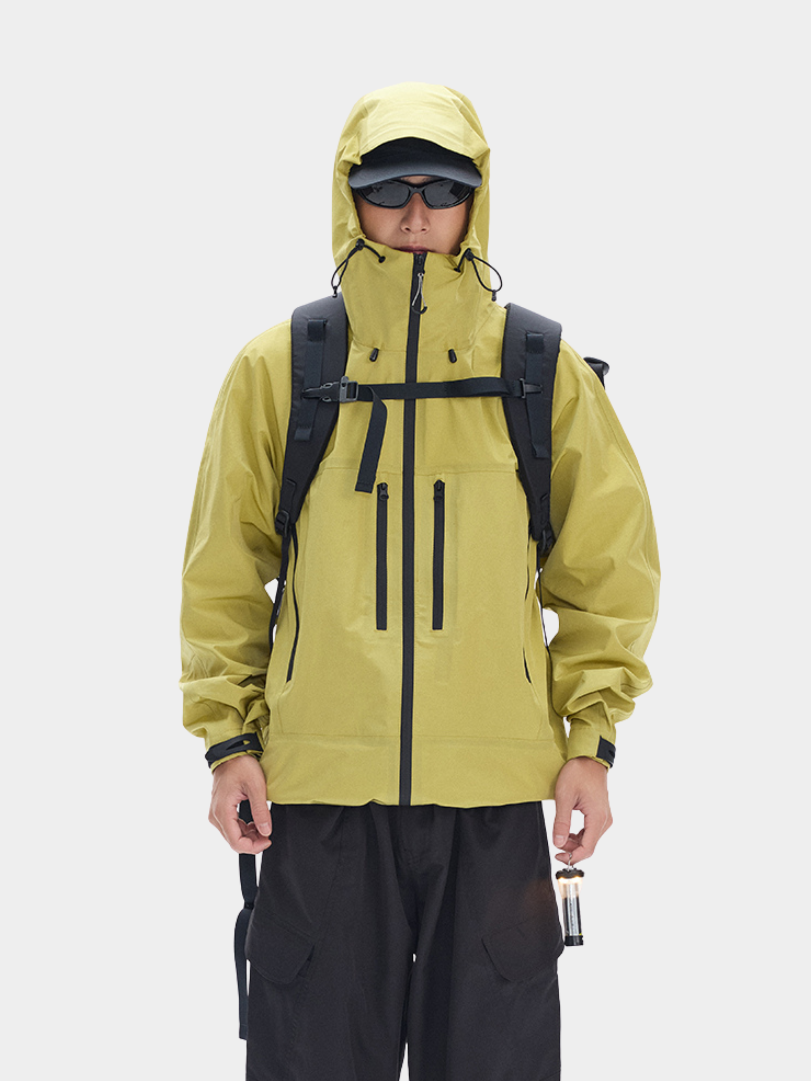 AshLine - Unisex DuPont™ Teflon 3-in-1 Hard Shell Waterproof Jacket GONGGAR SPORTS
