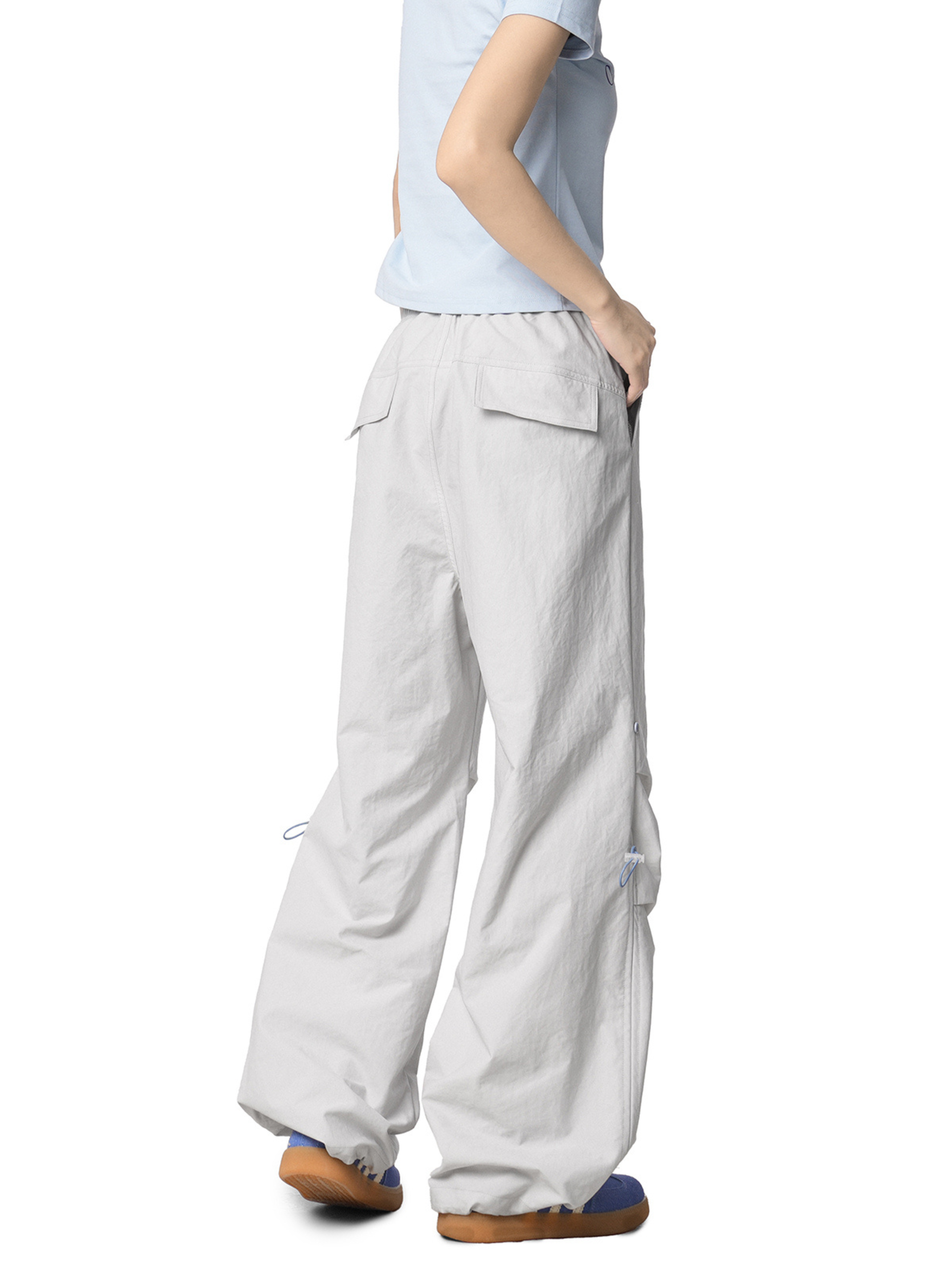 Firetrail - Women's Side Drawstring Ruched Cargo Pants