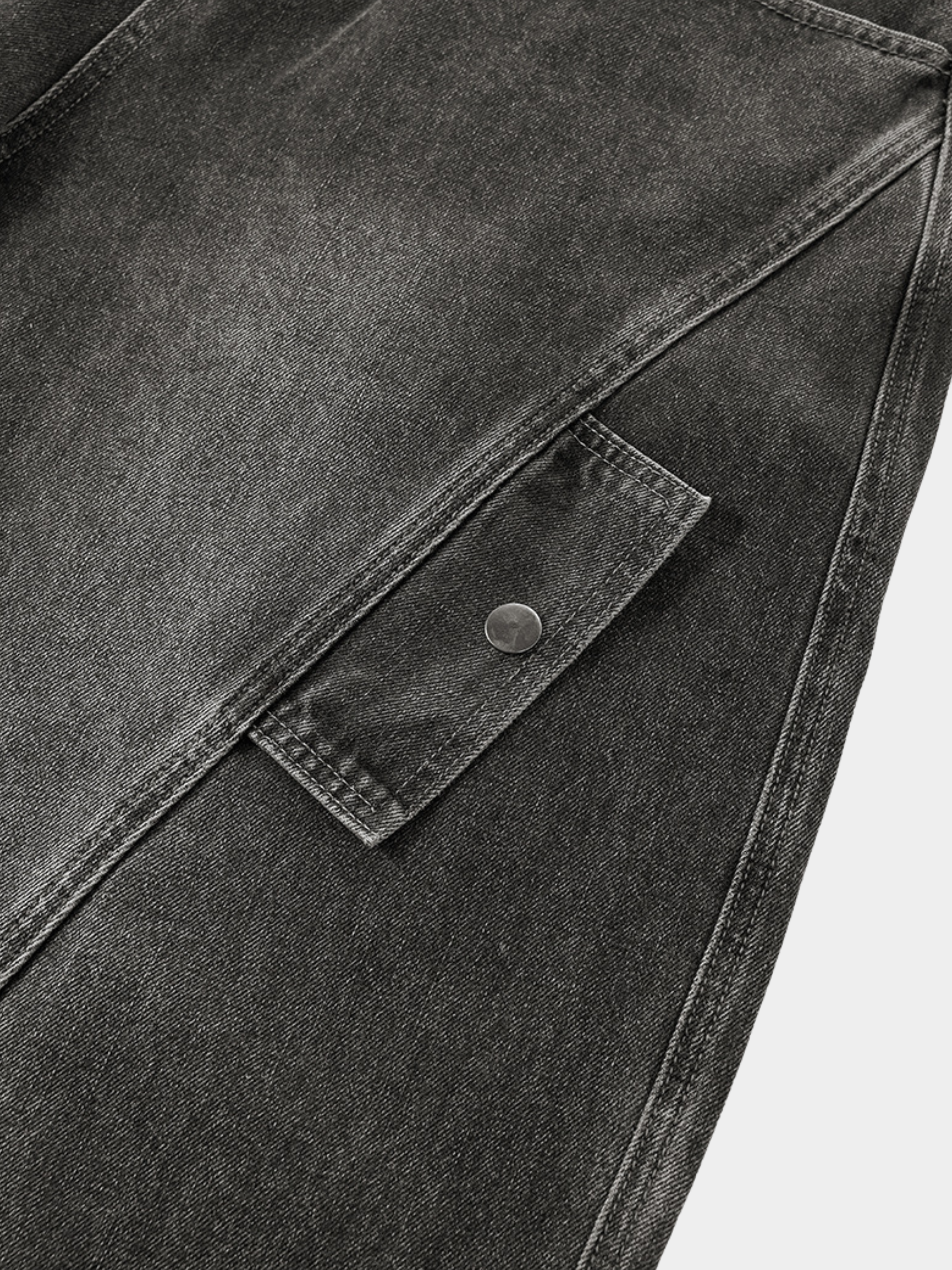 Ashloop - Men's Structured & Wrinkle-Resistant Denim Pants