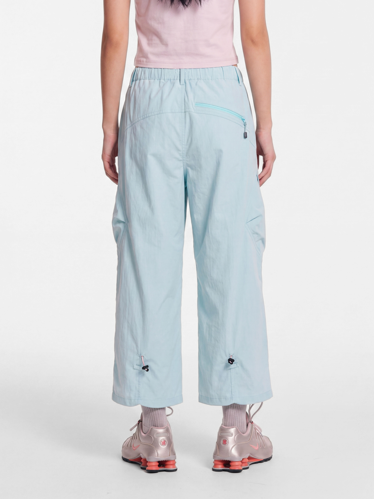 FoldDraw - Quick-Dry Adjustable Pleated Lightweight Cropped Pants