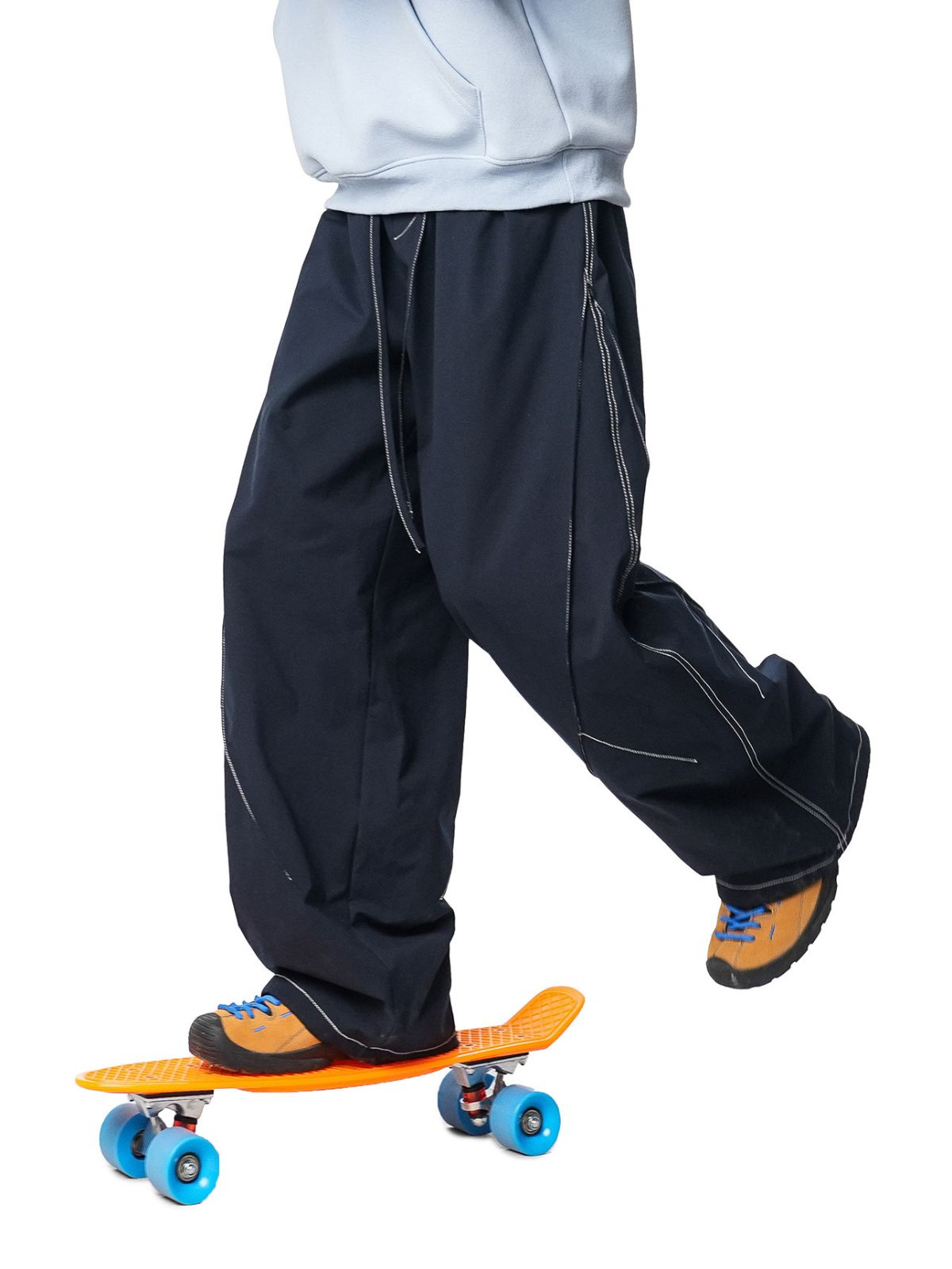 Cragstep - 90% Duck Down Deconstructed Straight-Leg Puffer Pants
