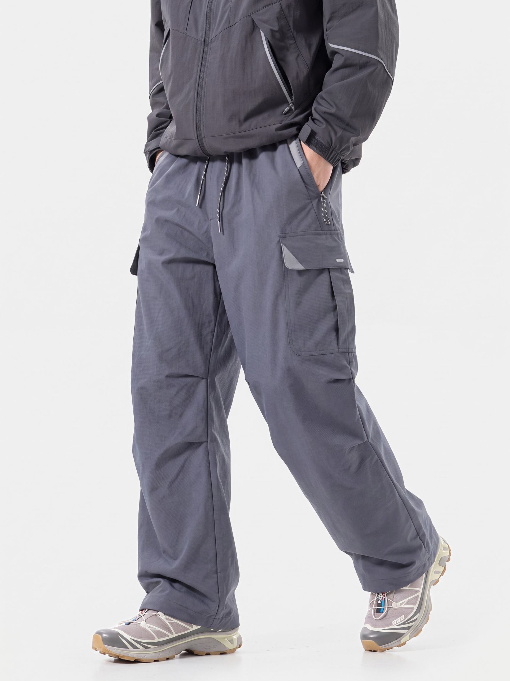 GloomVeil - Unisex Water-Repellent Lightweight Cargo Shell Pants