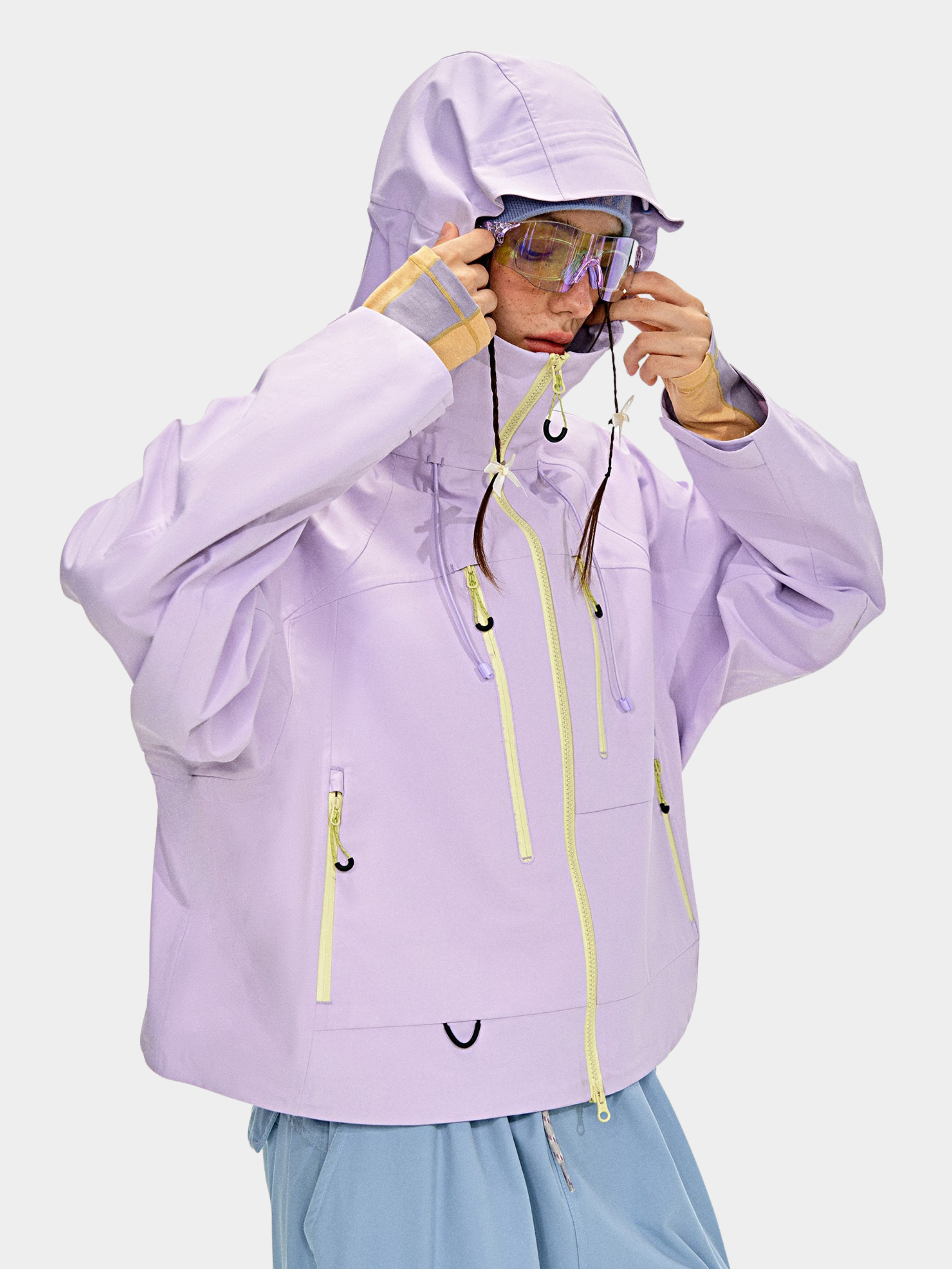 Icefall - Women's Windproof & Waterproof Hooded Short Jacket