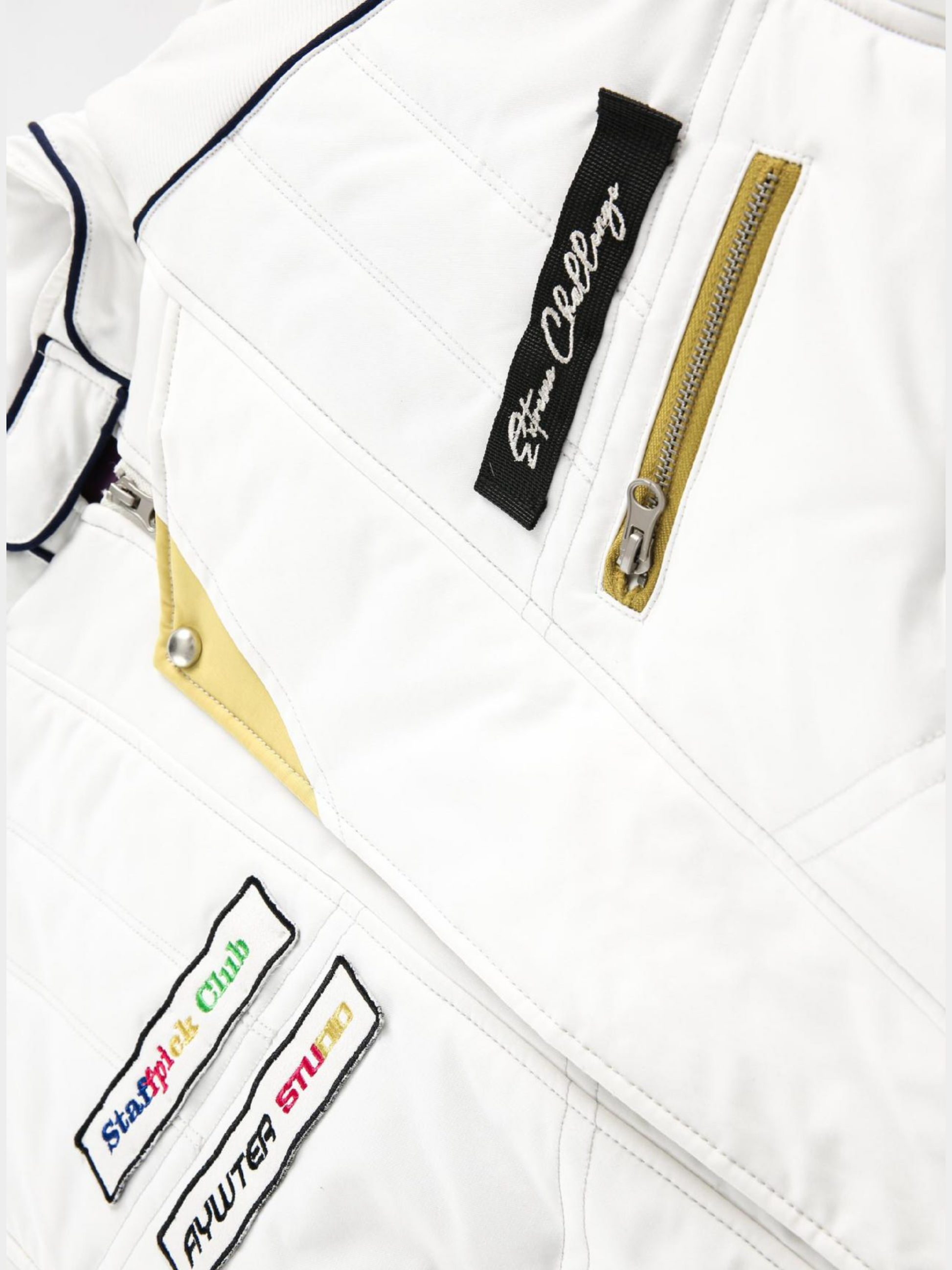 CanyonBoard - Women's Retro Badge Racer-Inspired Padded Jacket GONGGAR SPORTS