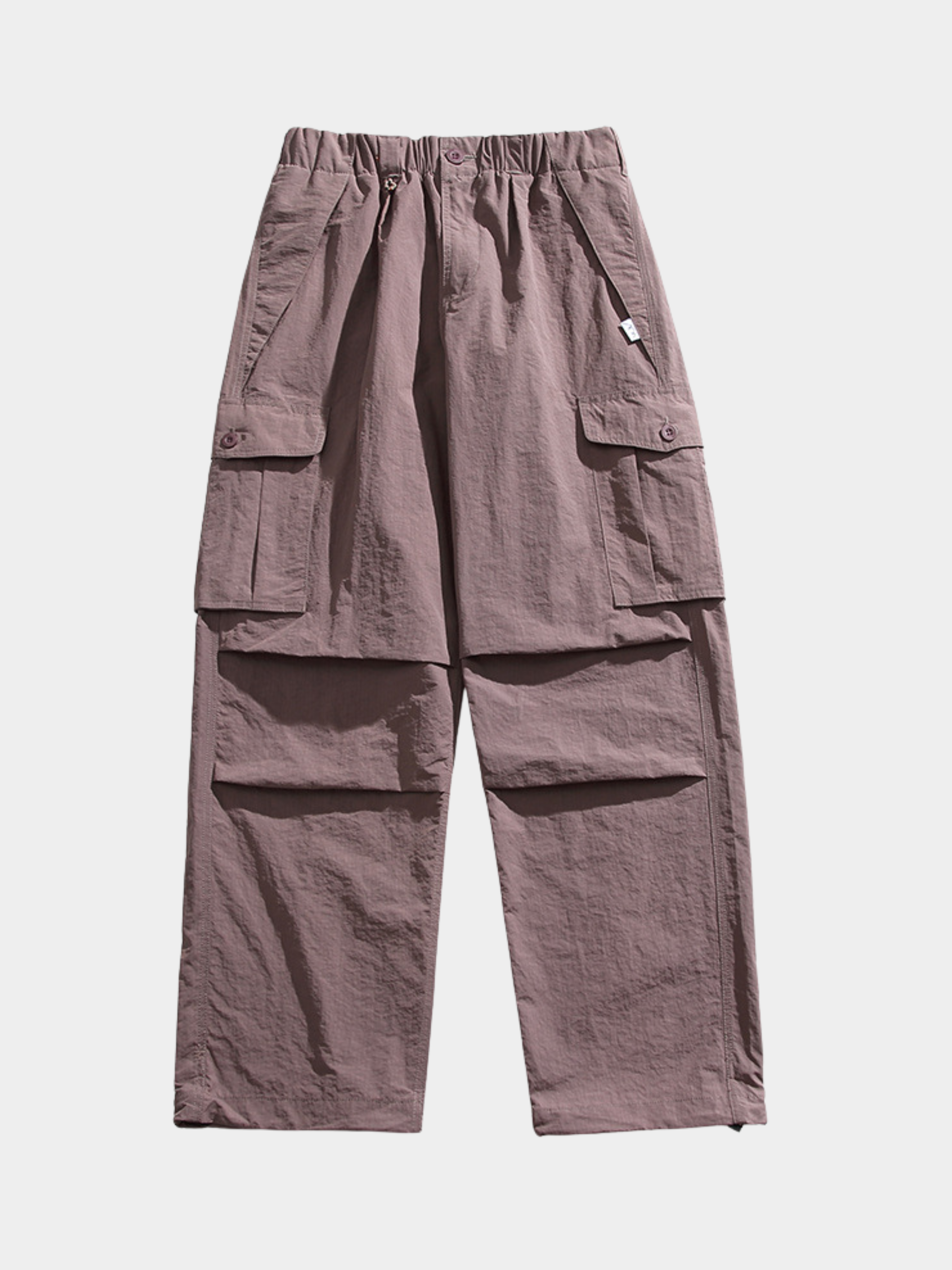 FoxPort - Unisex Loose Fit Fleece-Lined Paratrooper Pants