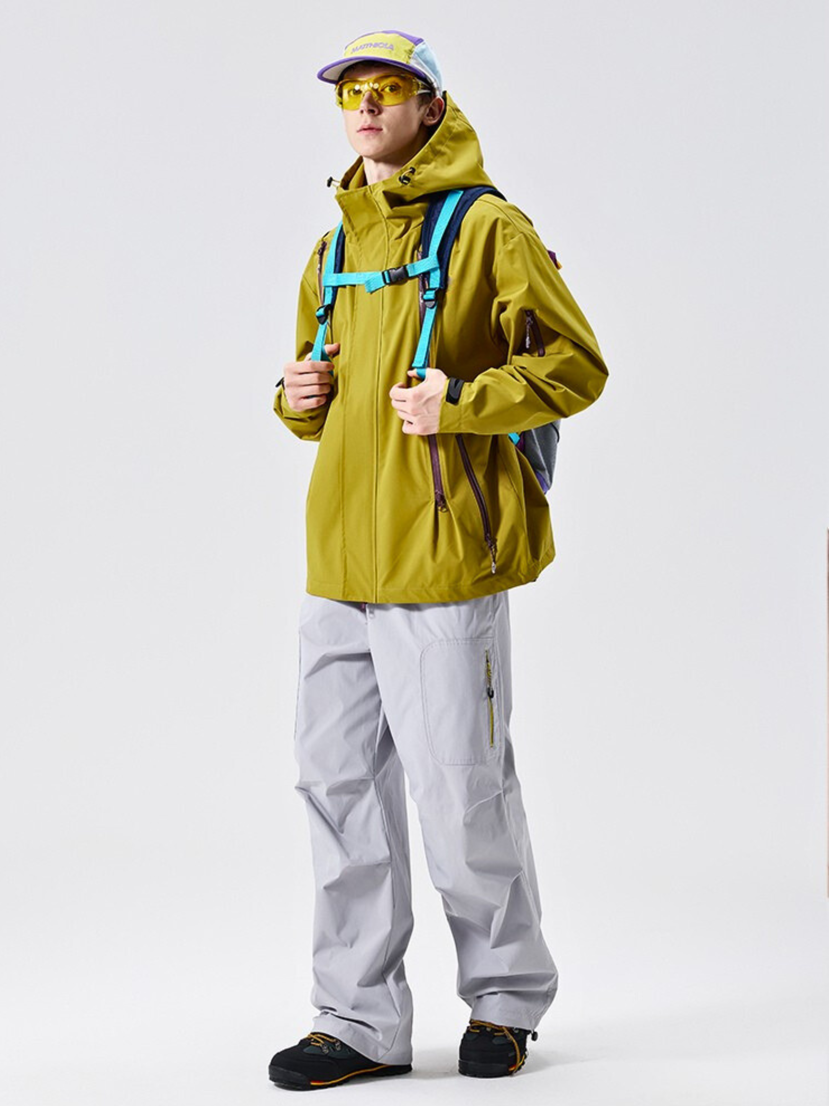 Strider - Unisex Triple-Shield Water-Repellent Tech Jacket