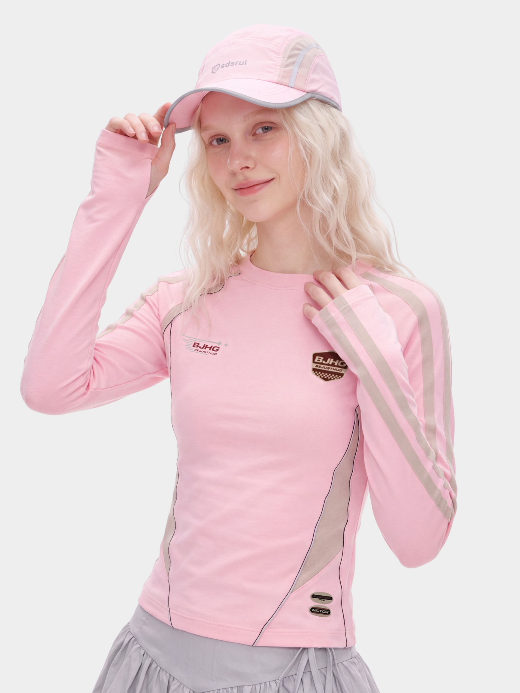 FernSoft - Women's Breathable Performance Graphic Long Sleeve Top