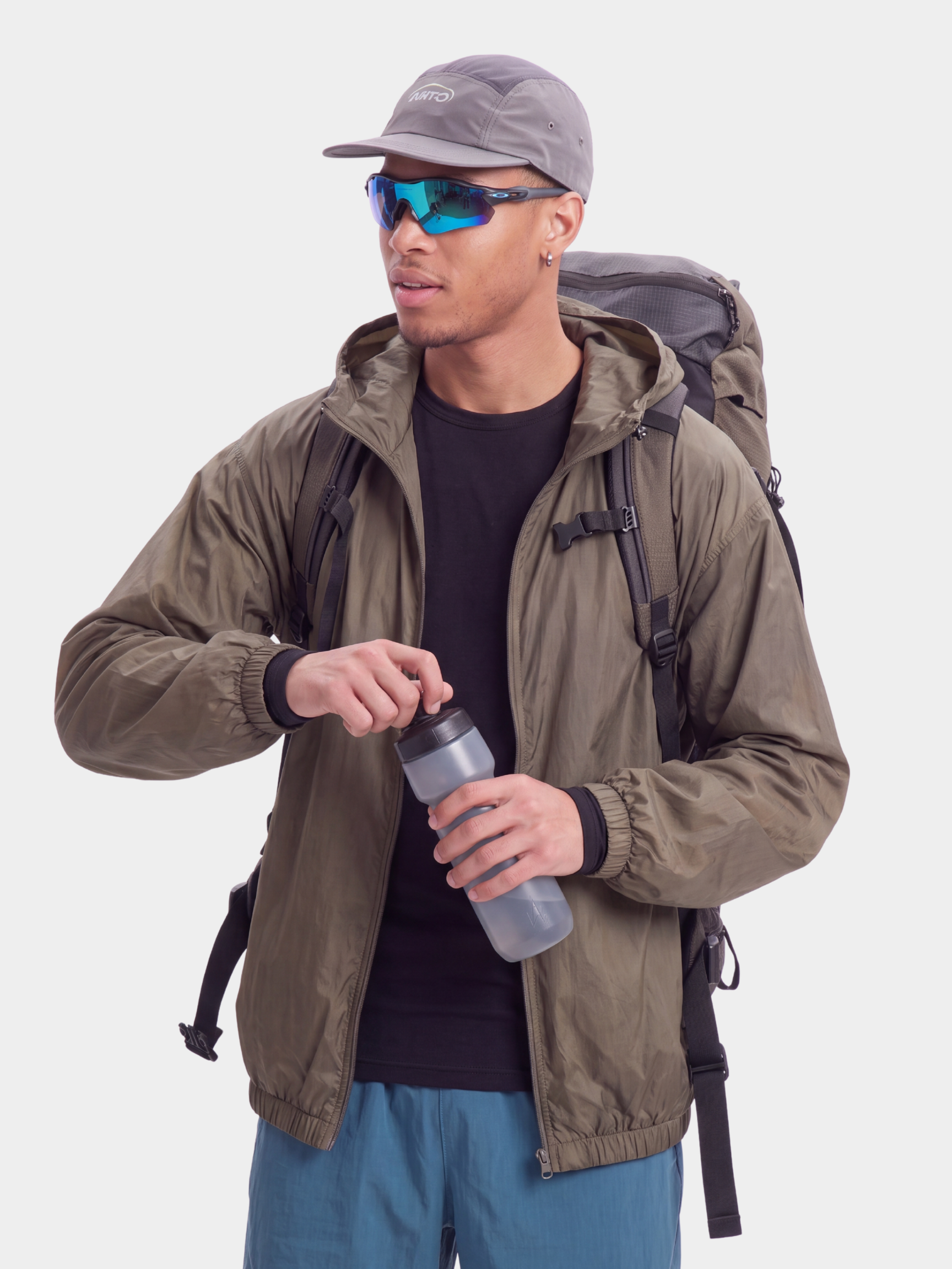 StainOff - Men's UPF 50+ Teflon™ Hooded Sun Protection Jacket