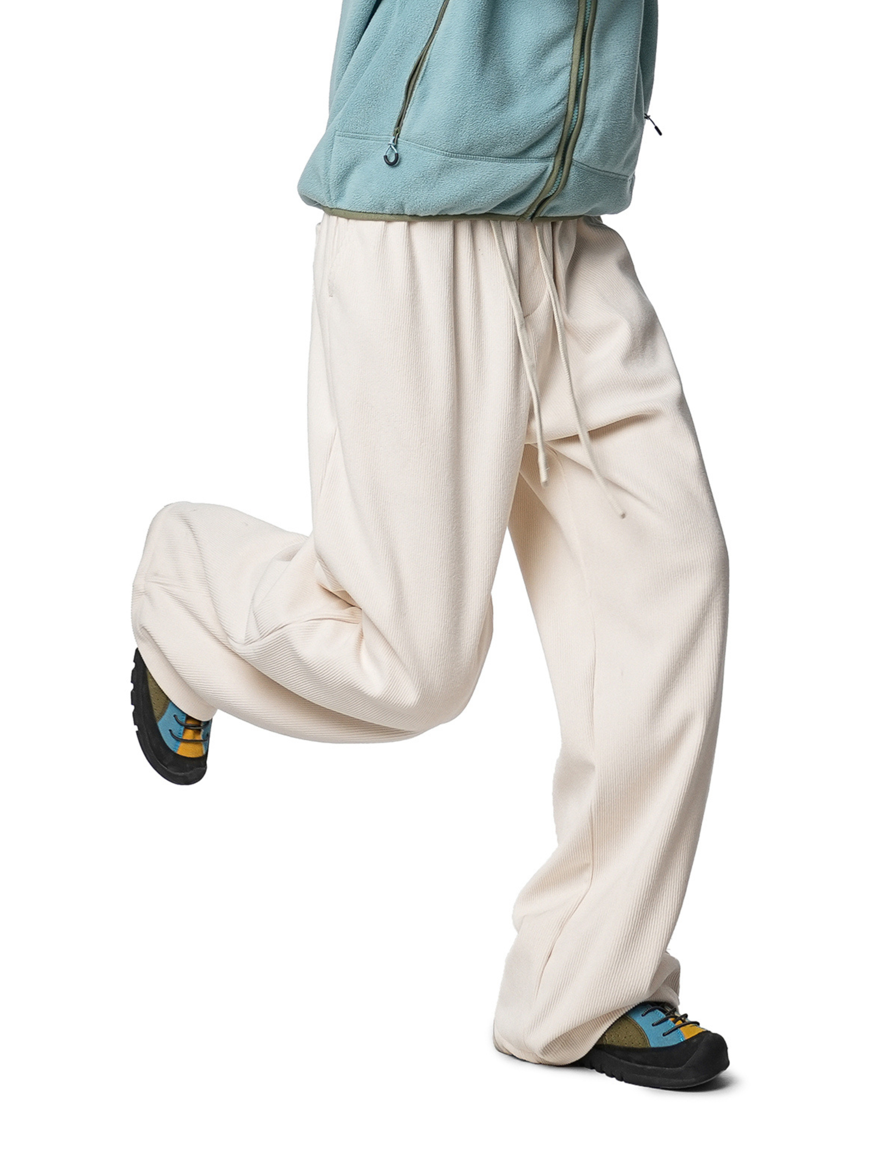 Shadewood - Women's Loose-Fit Corduroy Straight Pants