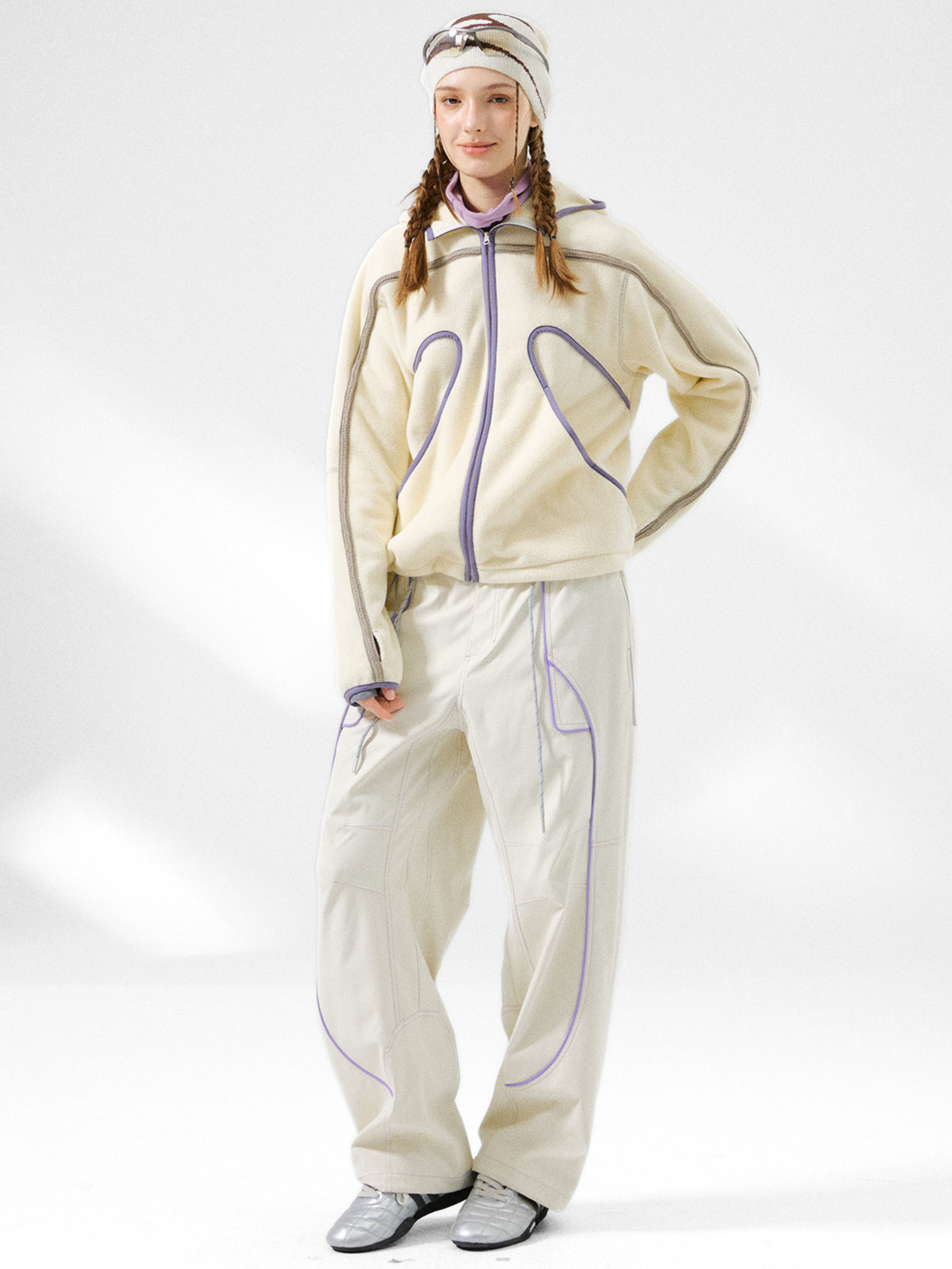CrowPeak - Women's Colorblock Textured Zip-Up Jackets – GONGGAR SPORTS