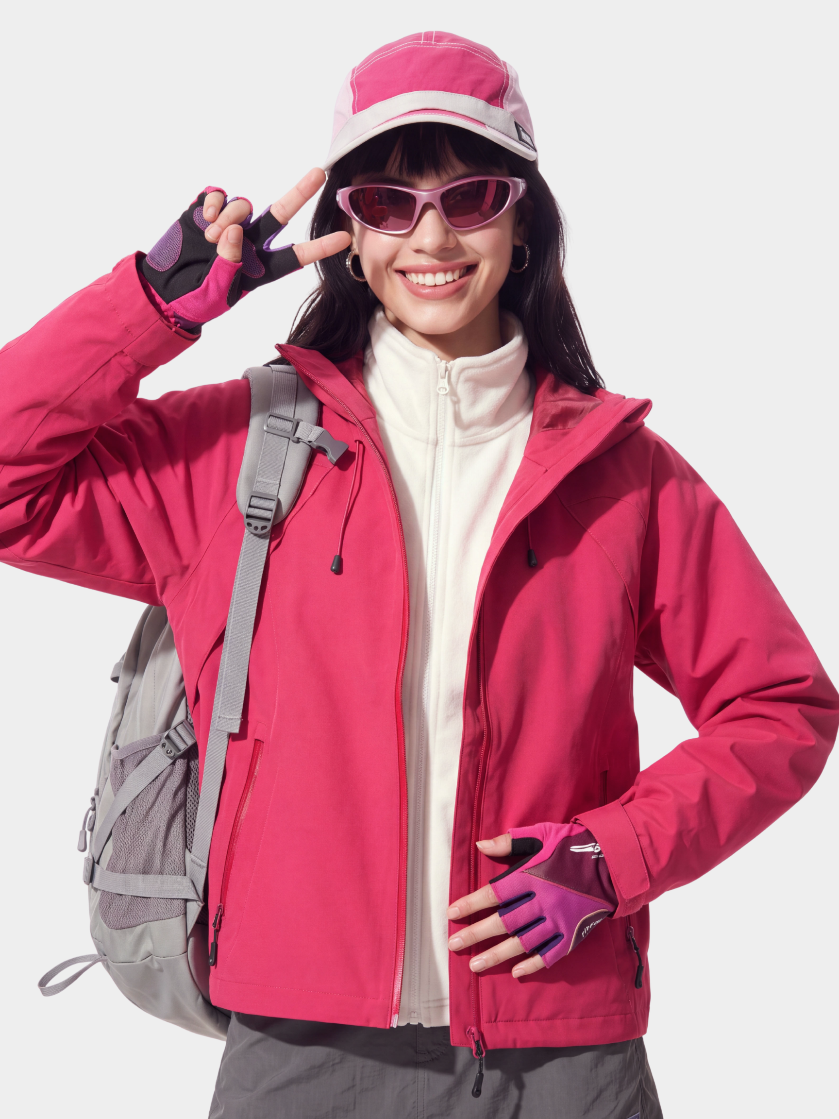 GaleLull - Women's Water-Repellent Windproof Outdoor Jacket