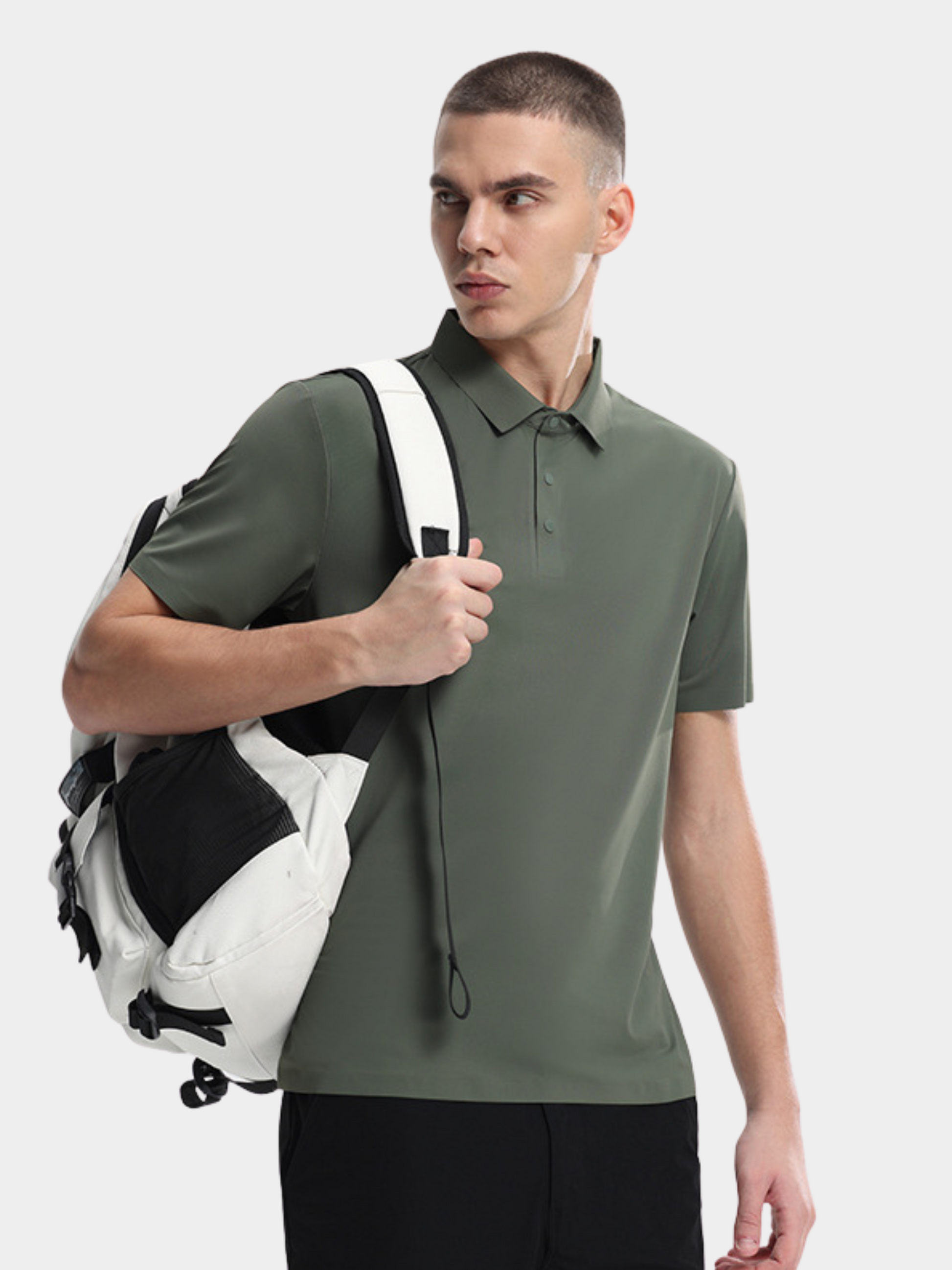 LightVest - Men's Quick-Dry Breathable Polo GONGGAR SPORTS