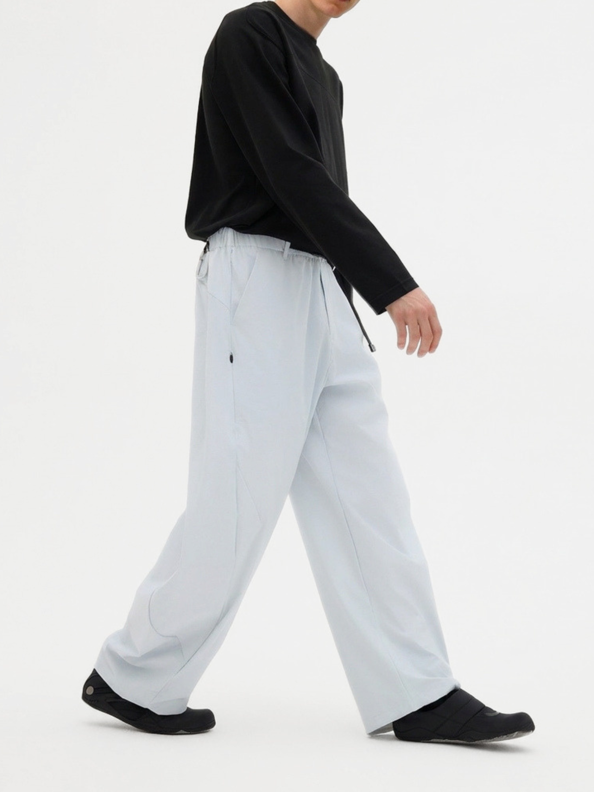 WrapMist - Breathable Cool-Touch Antibacterial Curved-Leg Utility Pants