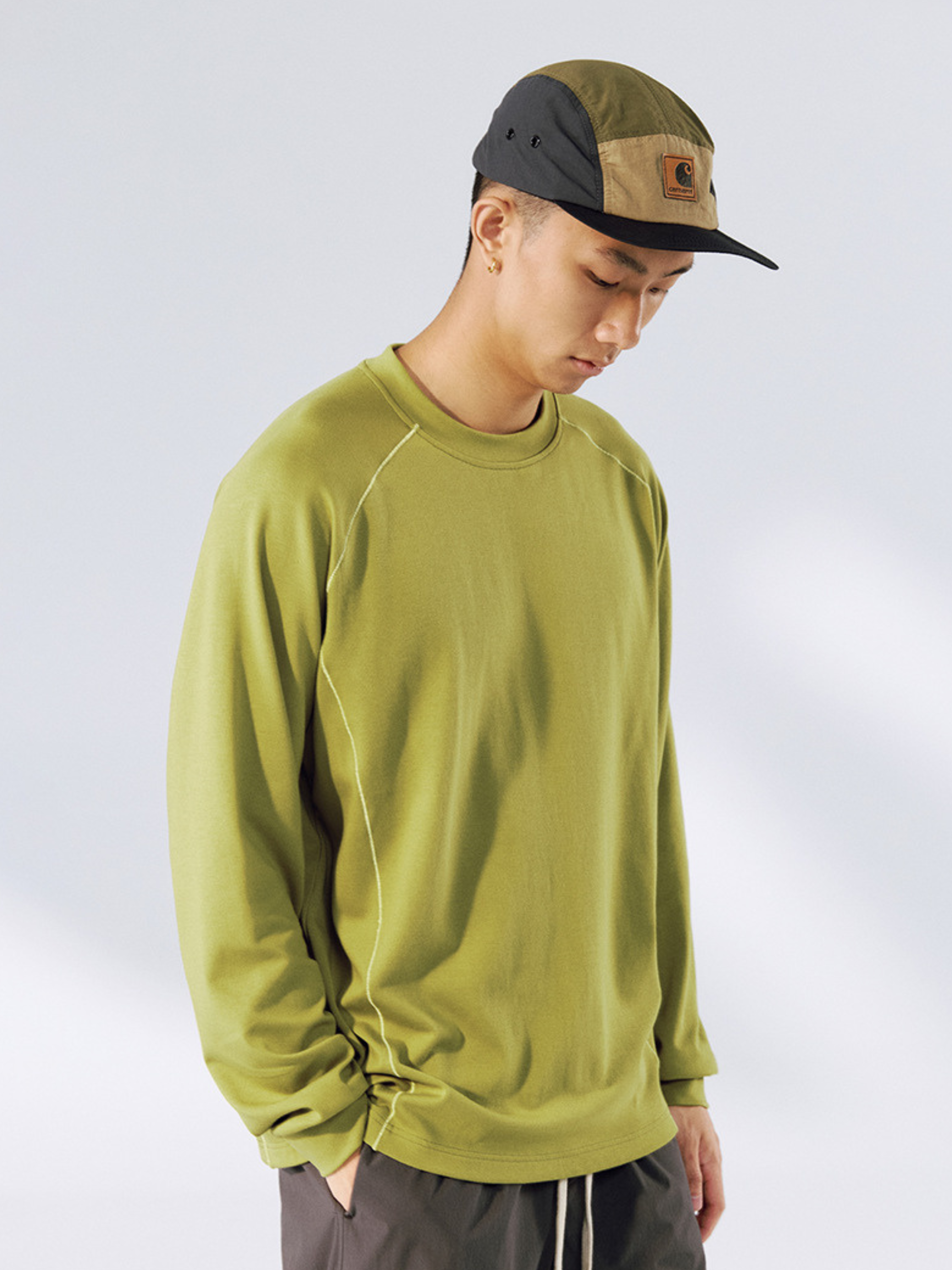 Harrow - Unisex TENCEL™ Modal Dual-Tone Long Sleeve Tee