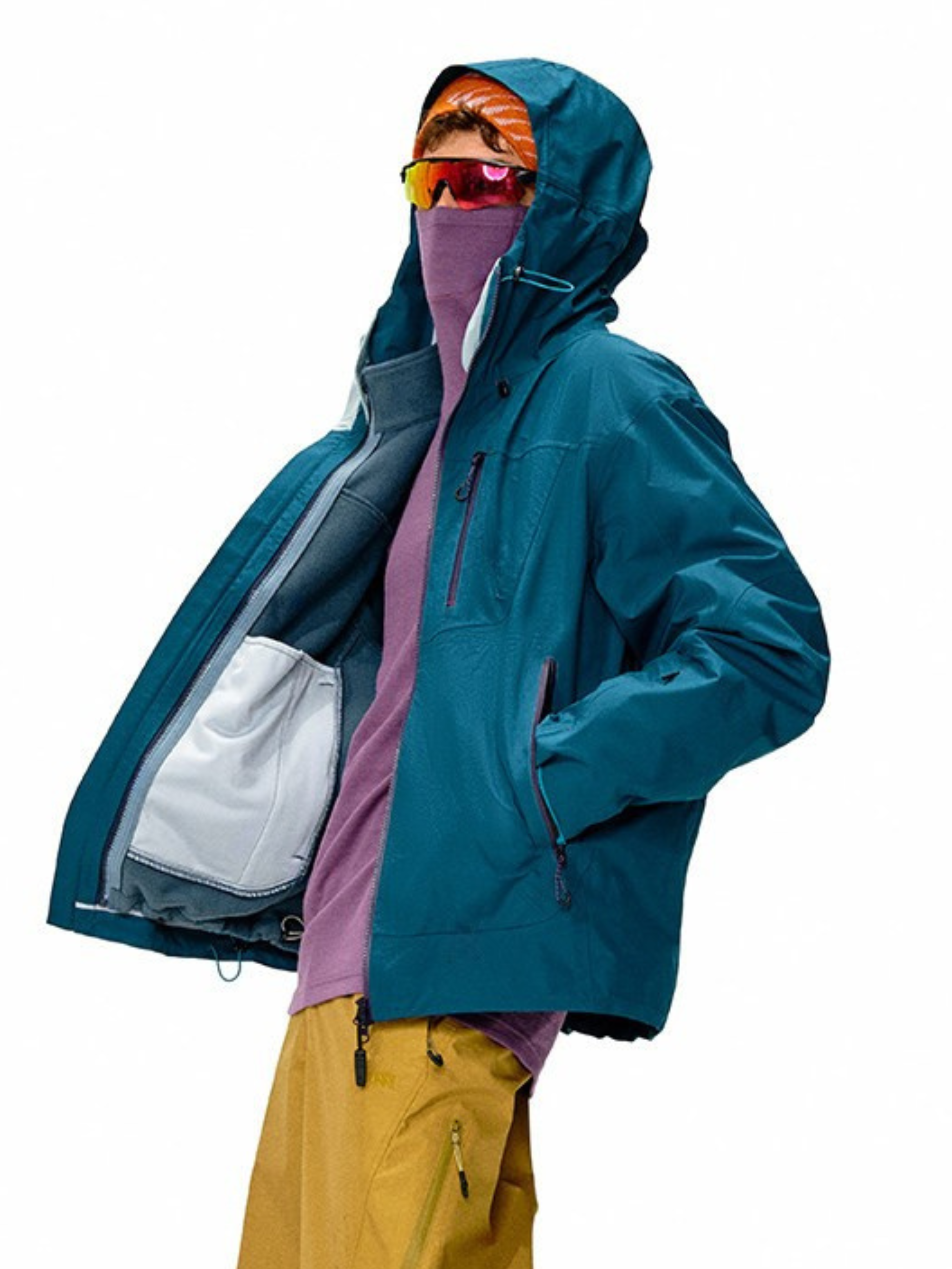 CampGlove - Men's 3-in-1 Fleece Hard Shell Jacket