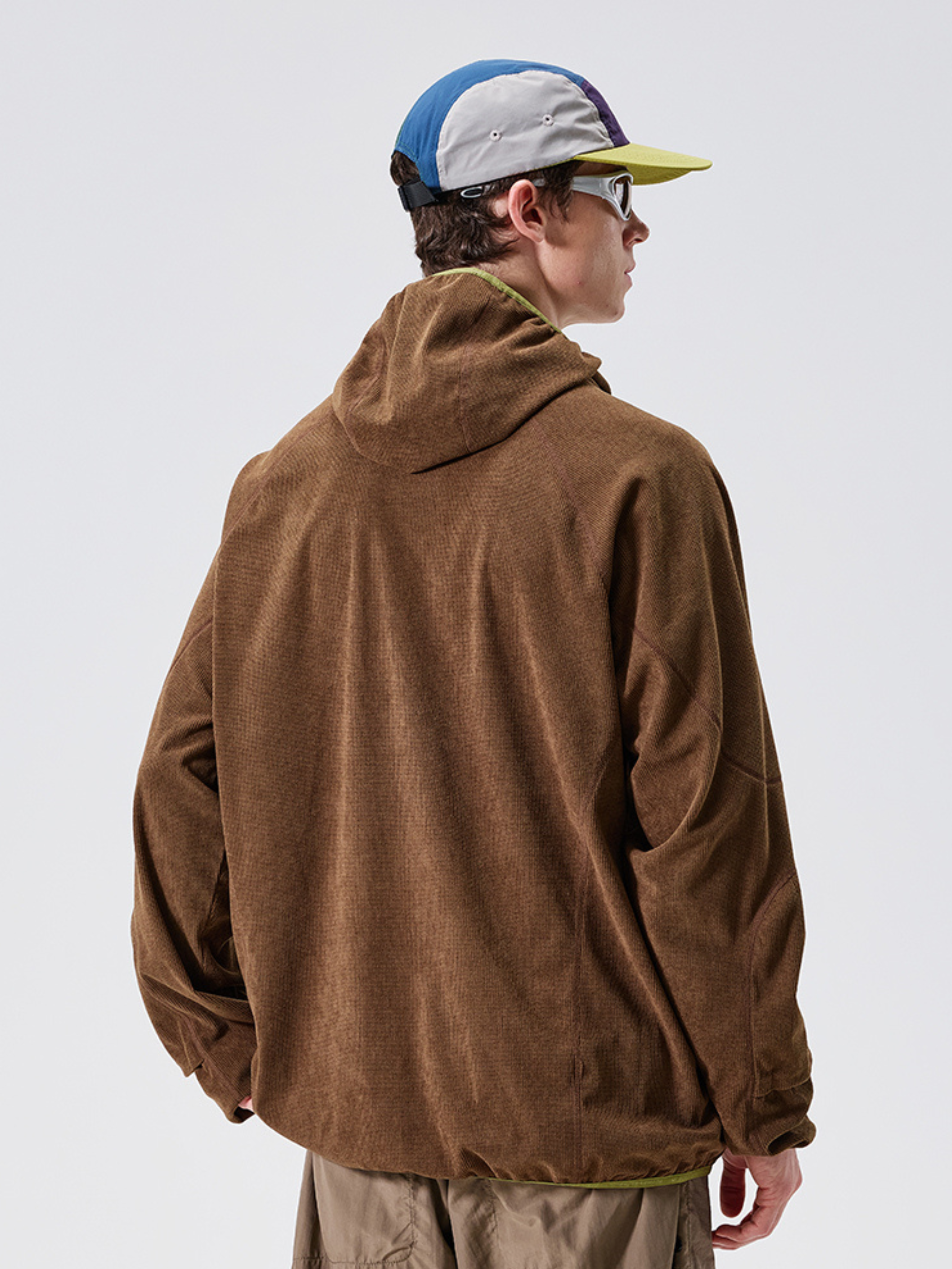 Crag - Unisex Moisture-Wicking High Neck Hoodie Base Layer