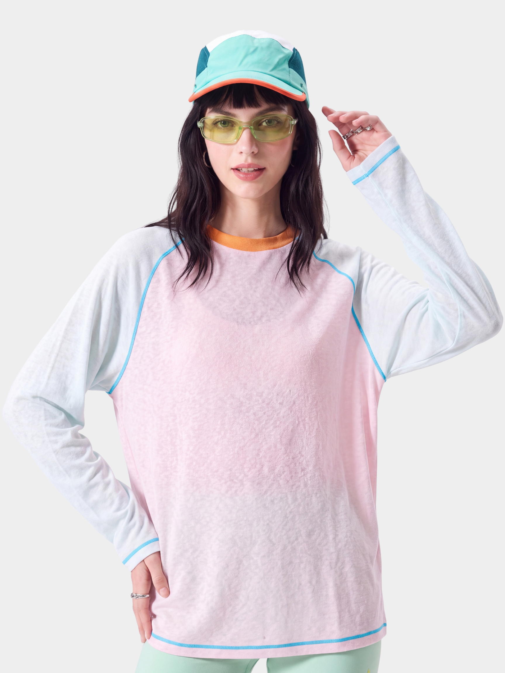 VentDrift - Women's Quick-Dry Breathable Color-Block T-Shirt
