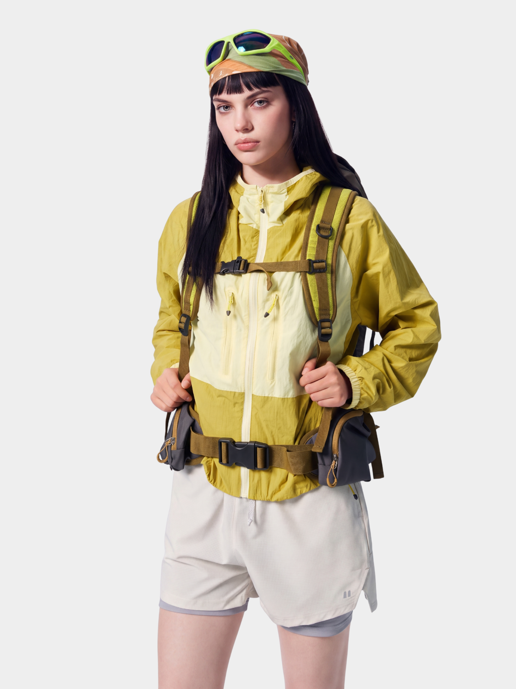 LiteVeil - Water-Repellent Lightweight Breathable Color-Block Jacket