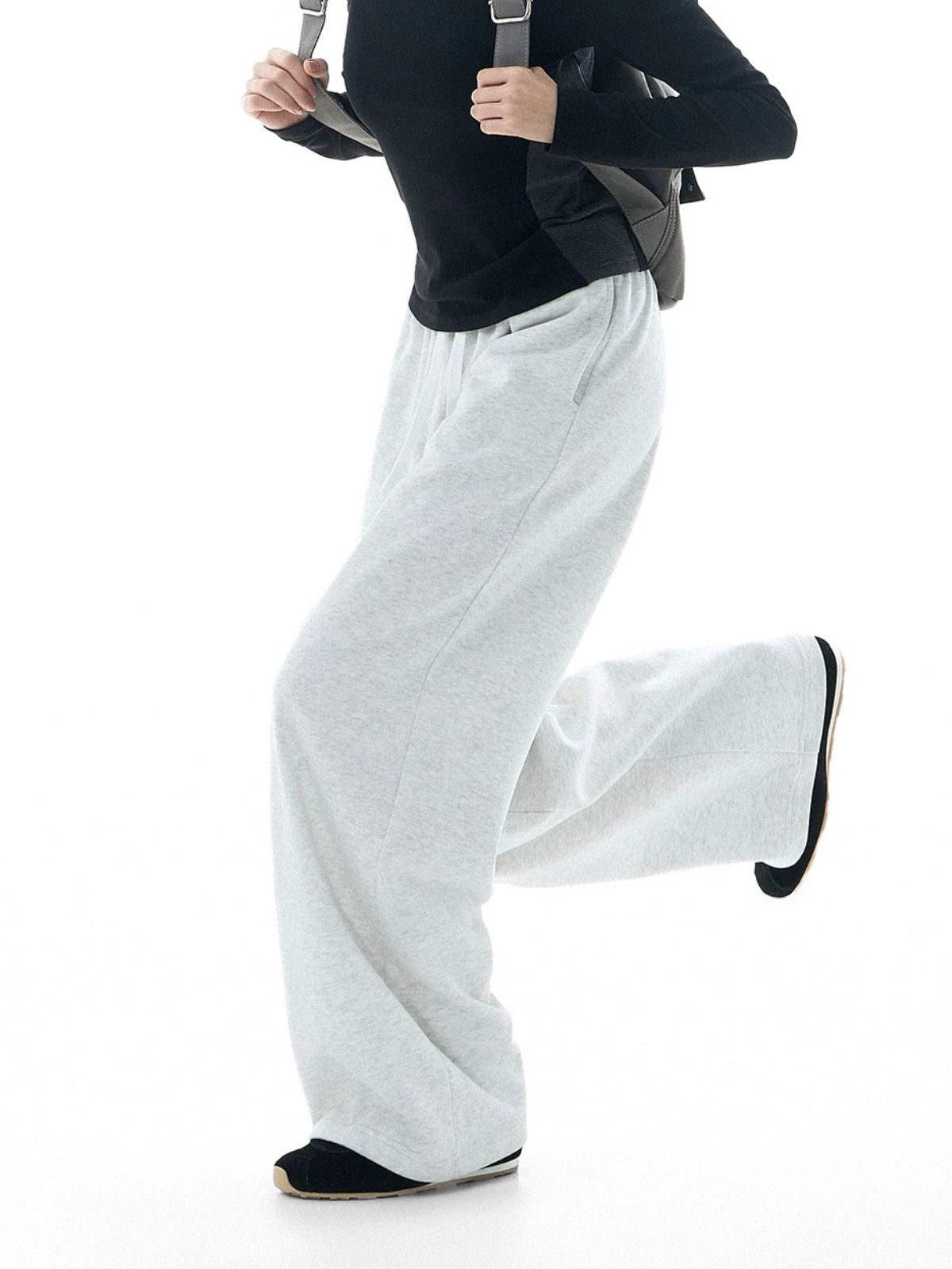 Nightsummit - Women's Soft & Smooth Draped Straight-Leg Sweatpants