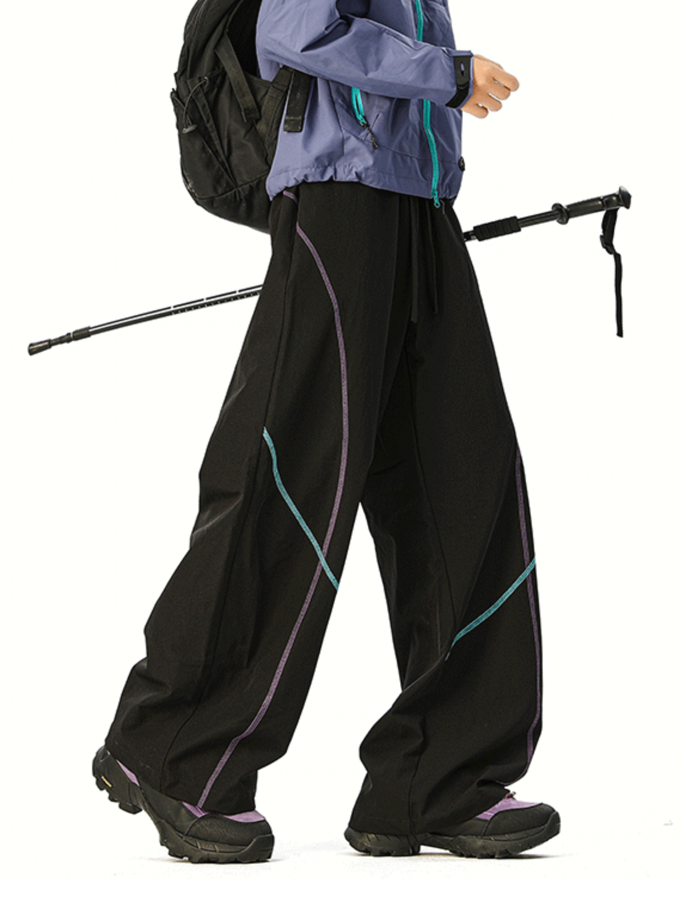 Moonshade - Lightweight Hassel Seam Casual Pants