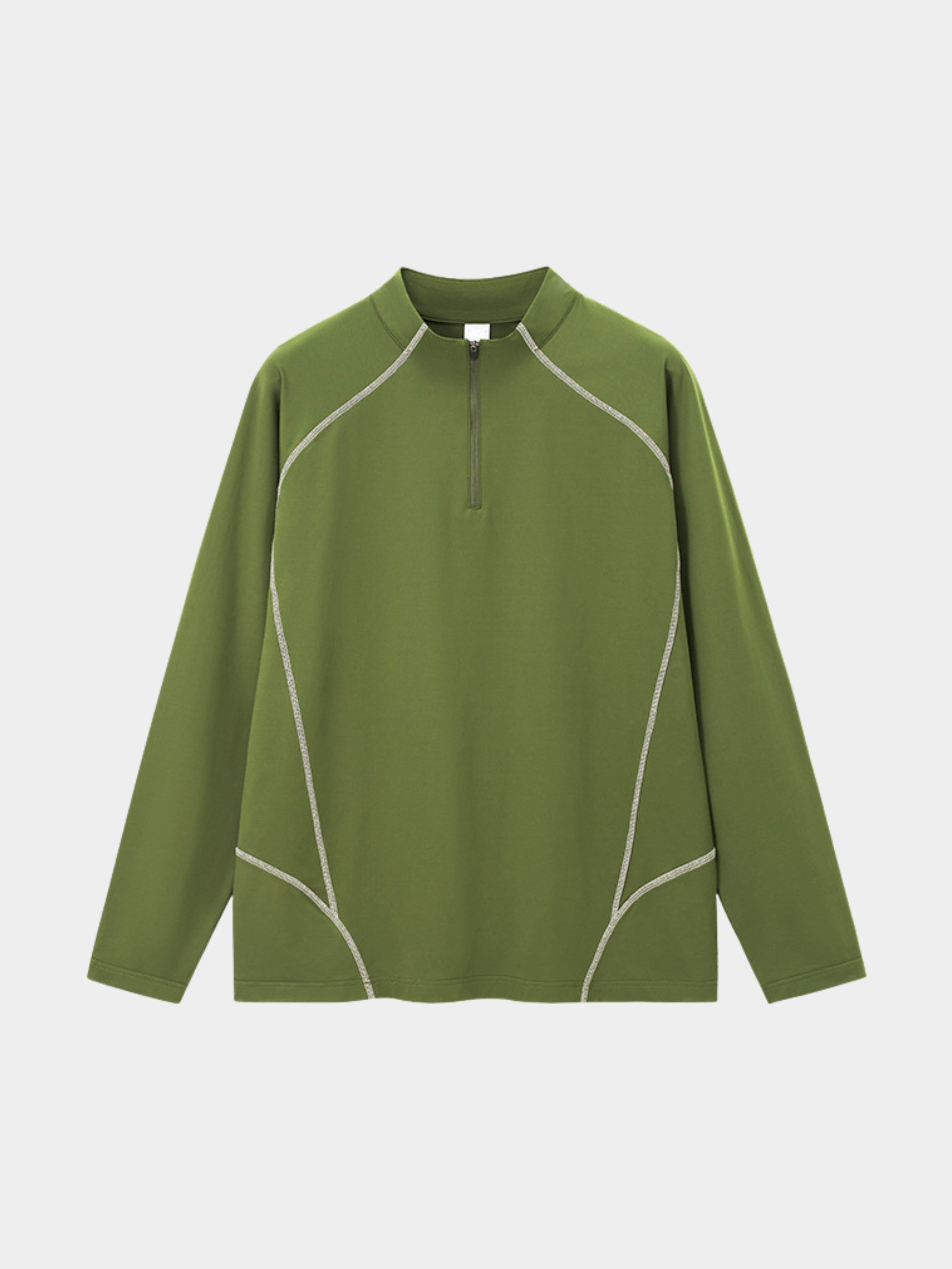 HeatCoat - Men's Windproof High-Neck Half-Zip Base Layer