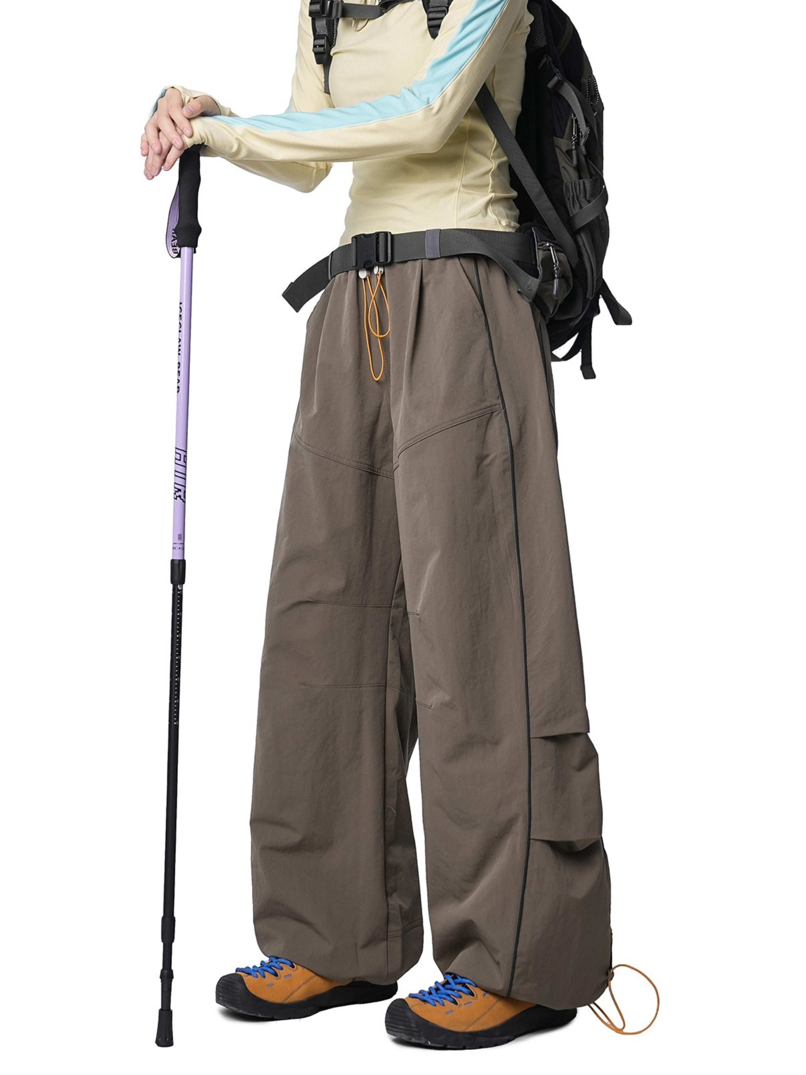 Earthtrail - Women's Straight-Leg Wide Cargo Paratrooper Pants