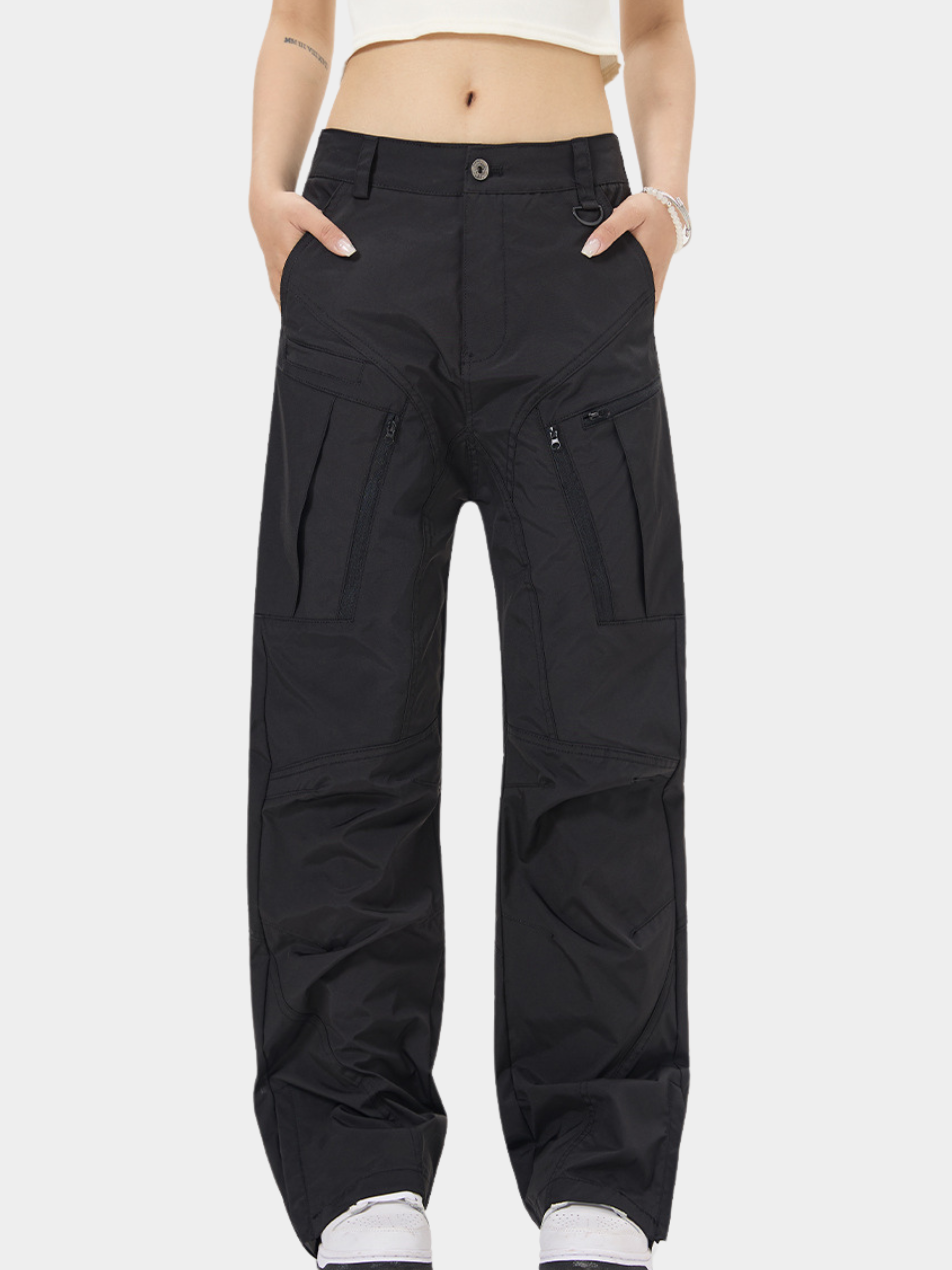 Aquastep - Women's Slim Fit Tapered Cargo Pants