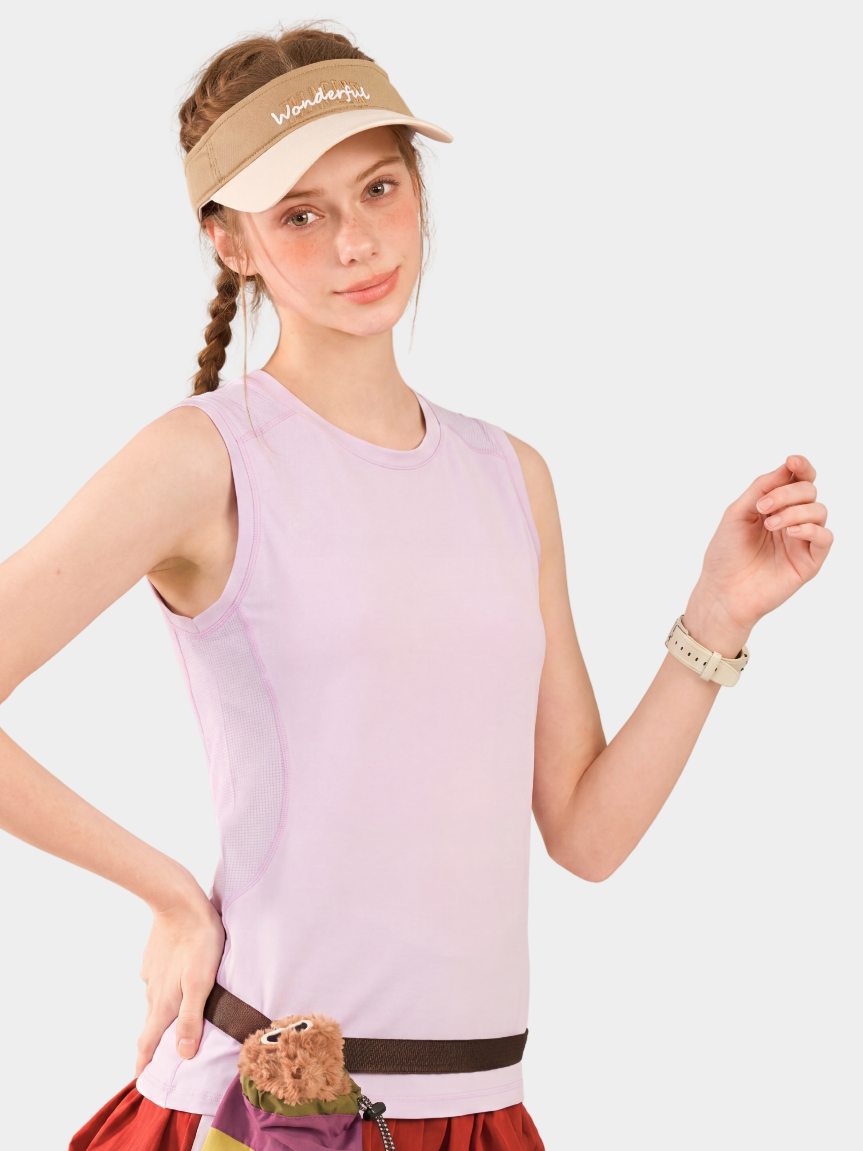 Ashvision - Women's Cooling Mesh Quick-Dry Performance Tank Top