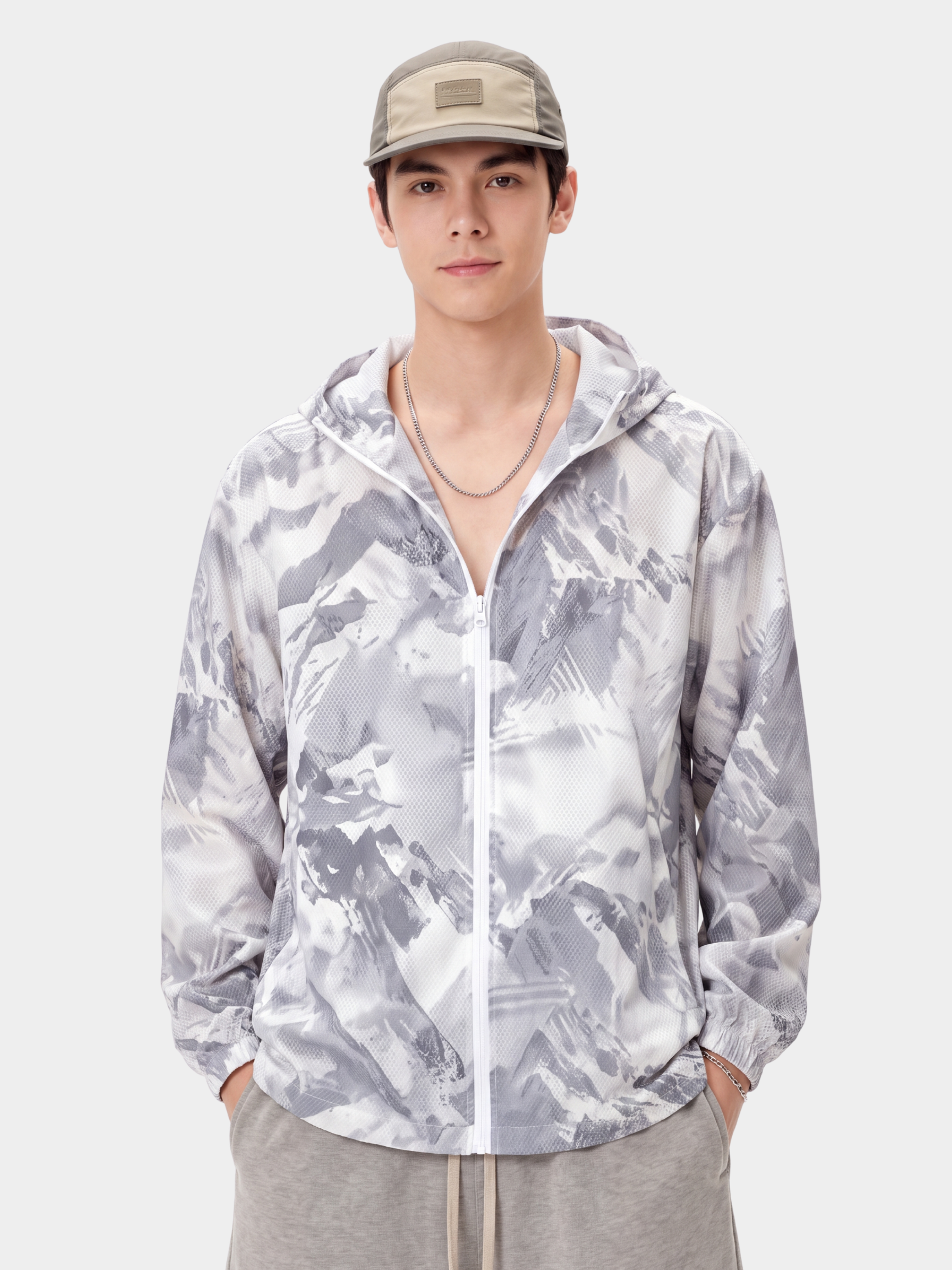 RayVeil - Men's UPF 100+ Lightweight Cooling Sun Protection Jacket