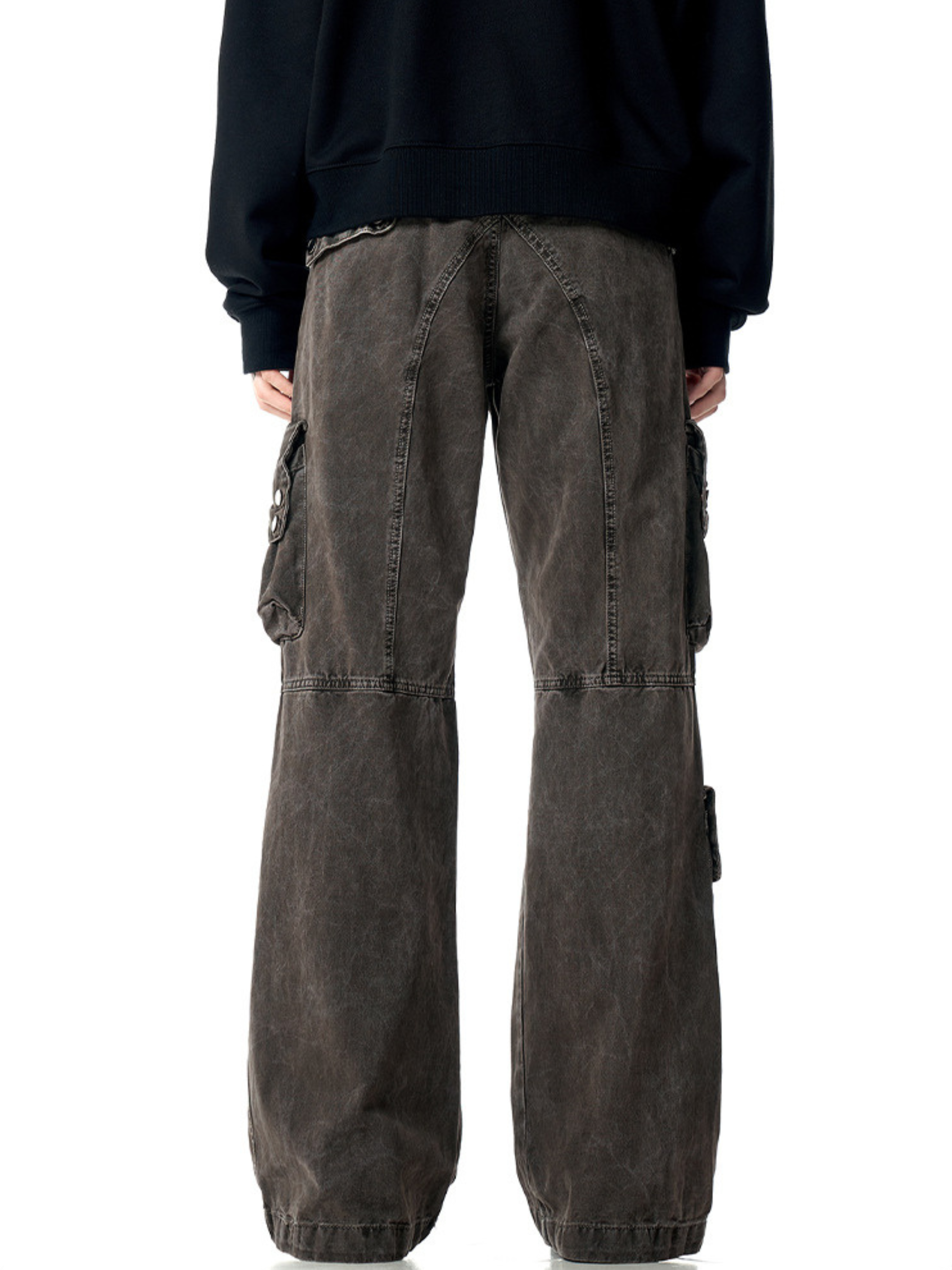 FoxLine - Unisex American Multi-Pocket Cargo Pants GONGGAR SPORTS