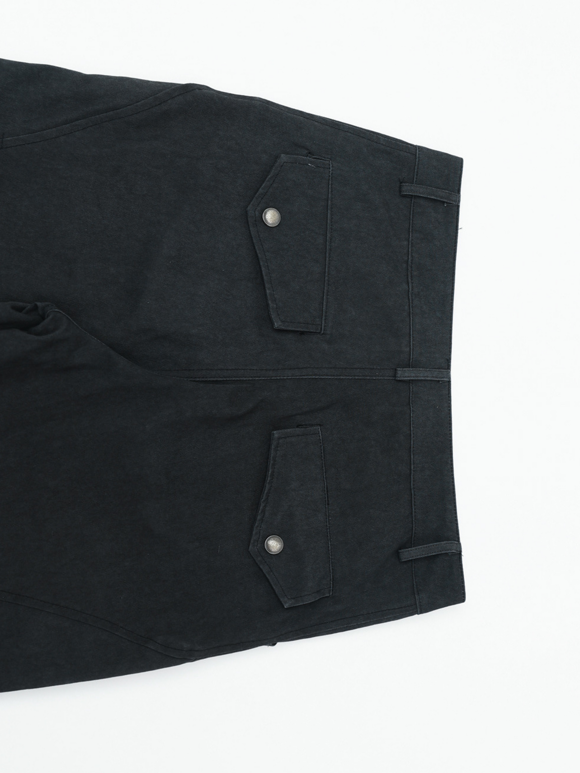 FoxDrop - Unisex Retro Paratrooper-Inspired Wide-Leg Utility Pants GONGGAR SPORTS