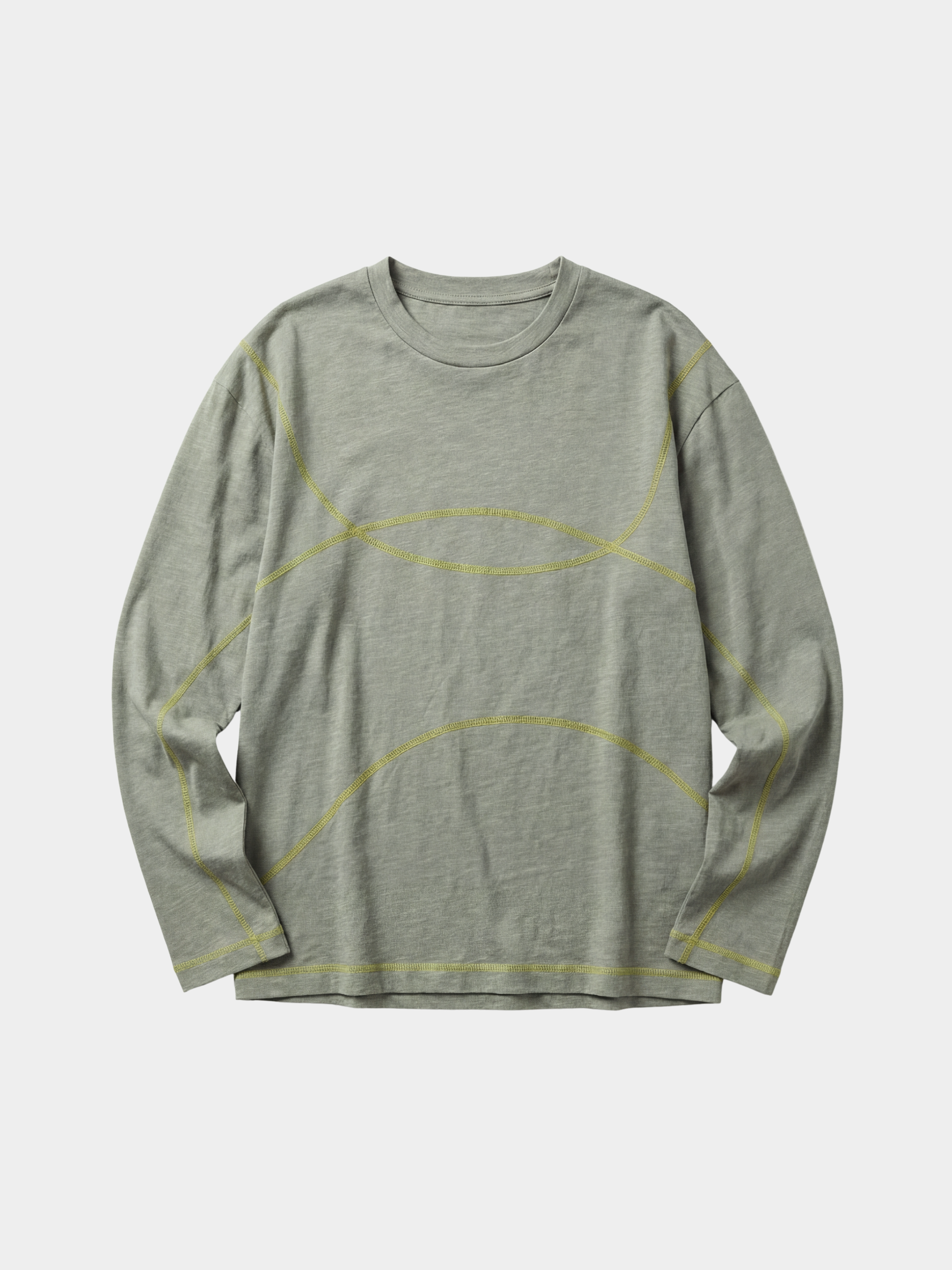 Glacialwind - Unisex Slub Cotton Breathable Running Long Sleeve