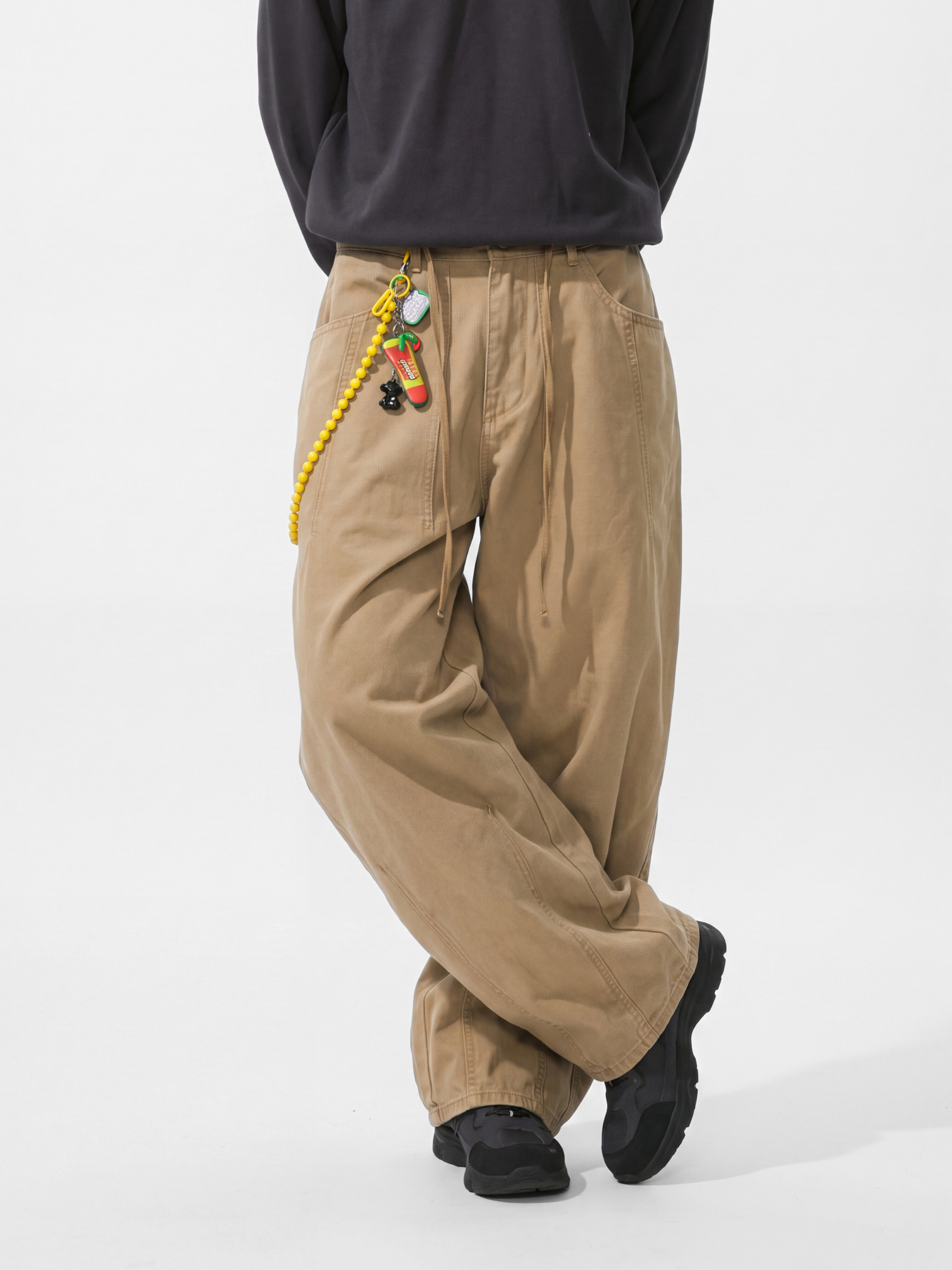 TrailStow - Drawstring Soft & Breathable Utility Wide-Leg Pants