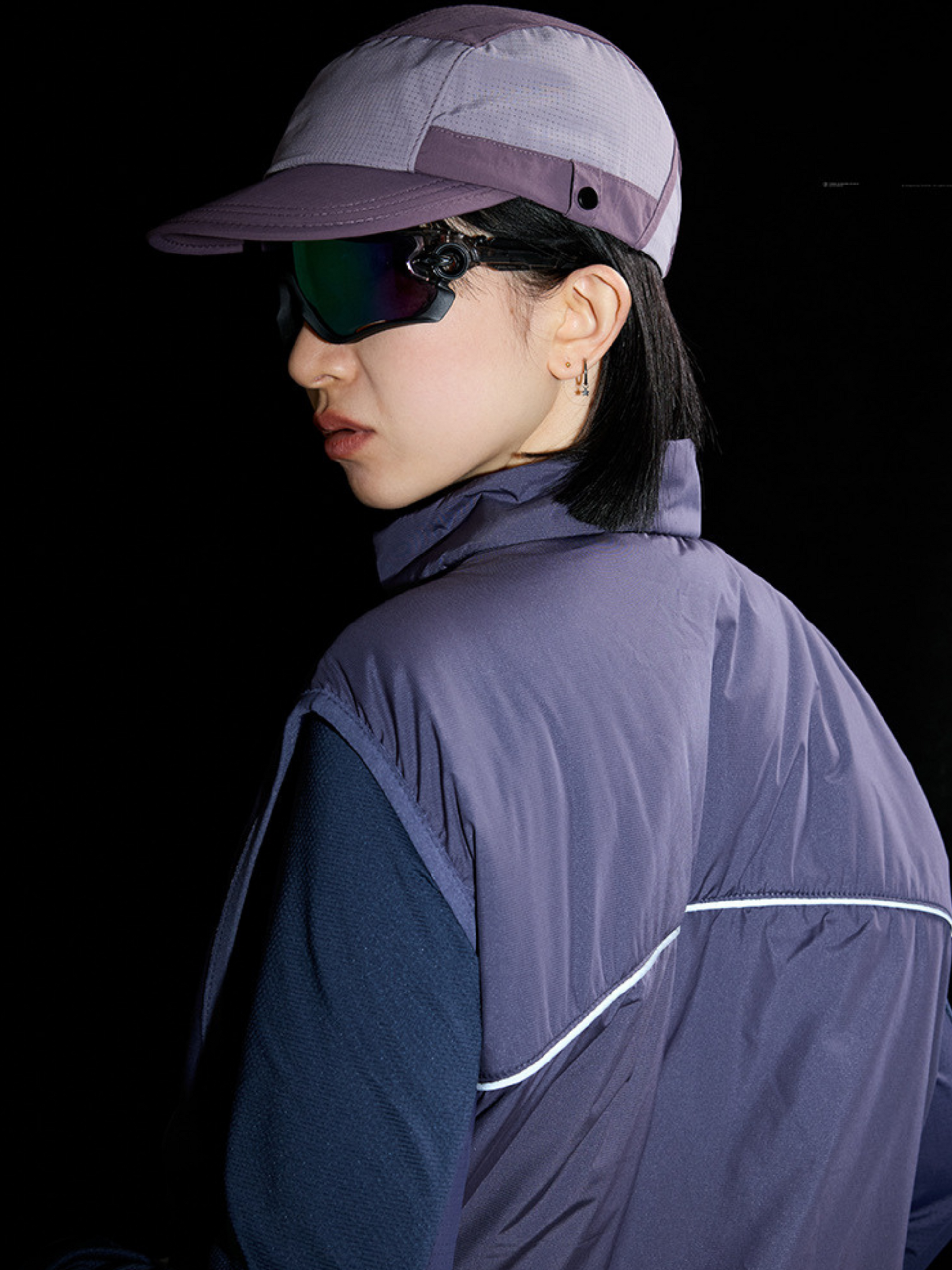BluffEdge - Unisex Colorblock Outdoor Insulated Vest GONGGAR SPORTS