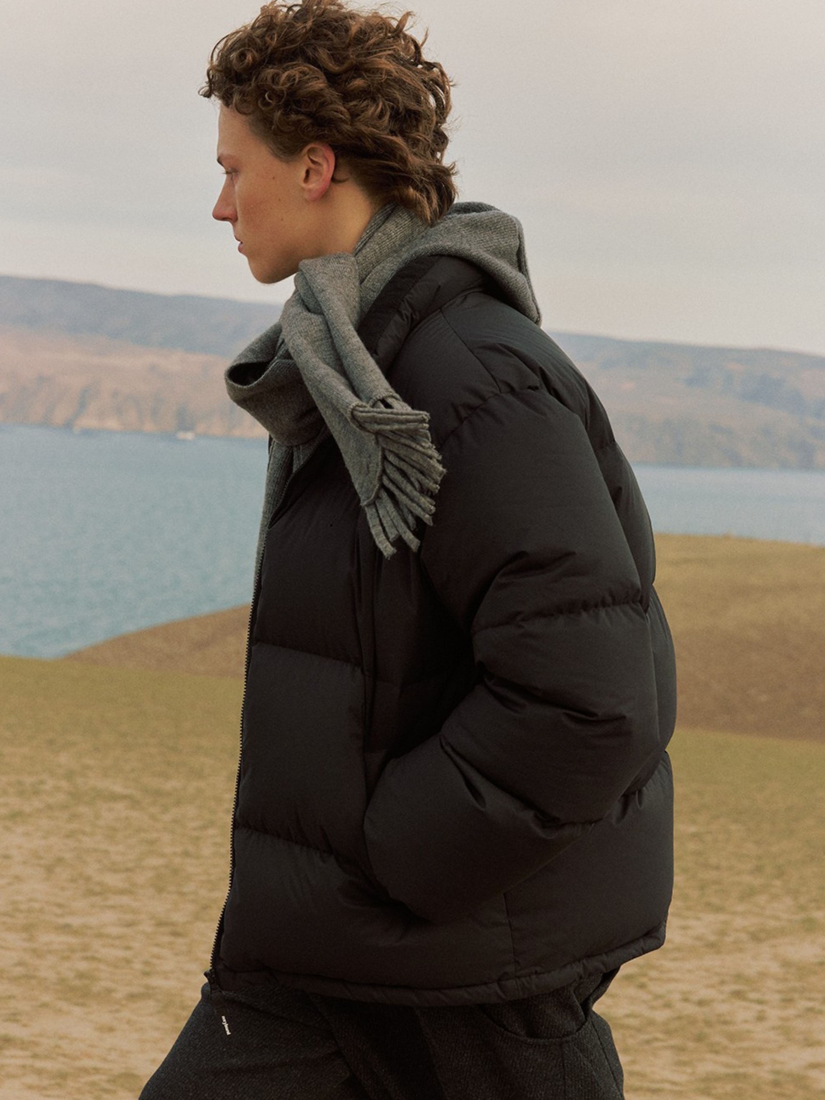Nightspike - Unisex Wind-Resistant High-Neck Insulated Jacket