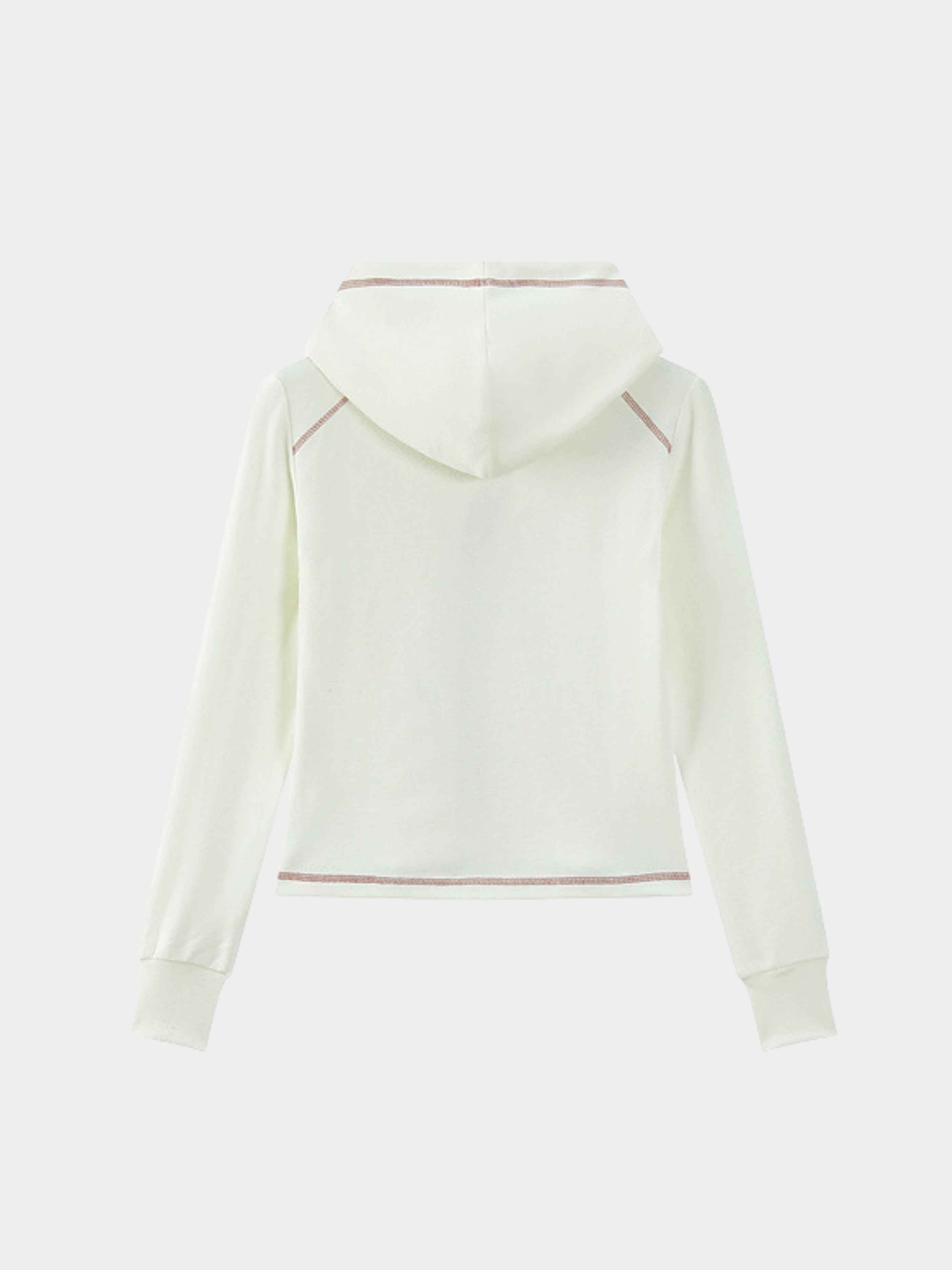 OwlCrag - Women's Slim-Fit Contrast Stitch Zip-Up Jacket