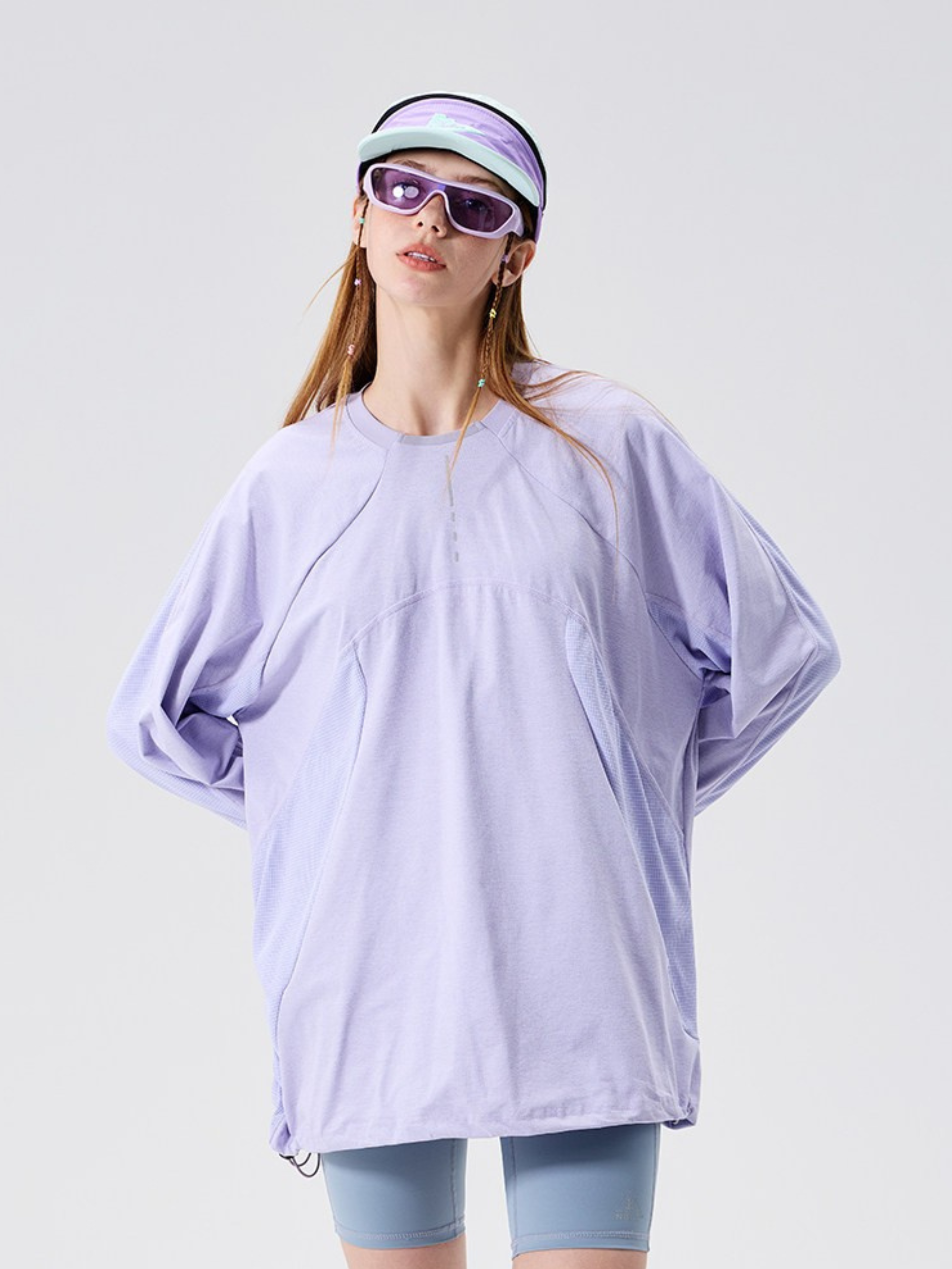 DryShell - Unisex Loose-Fit Quick-Dry Long Sleeve T-Shirt