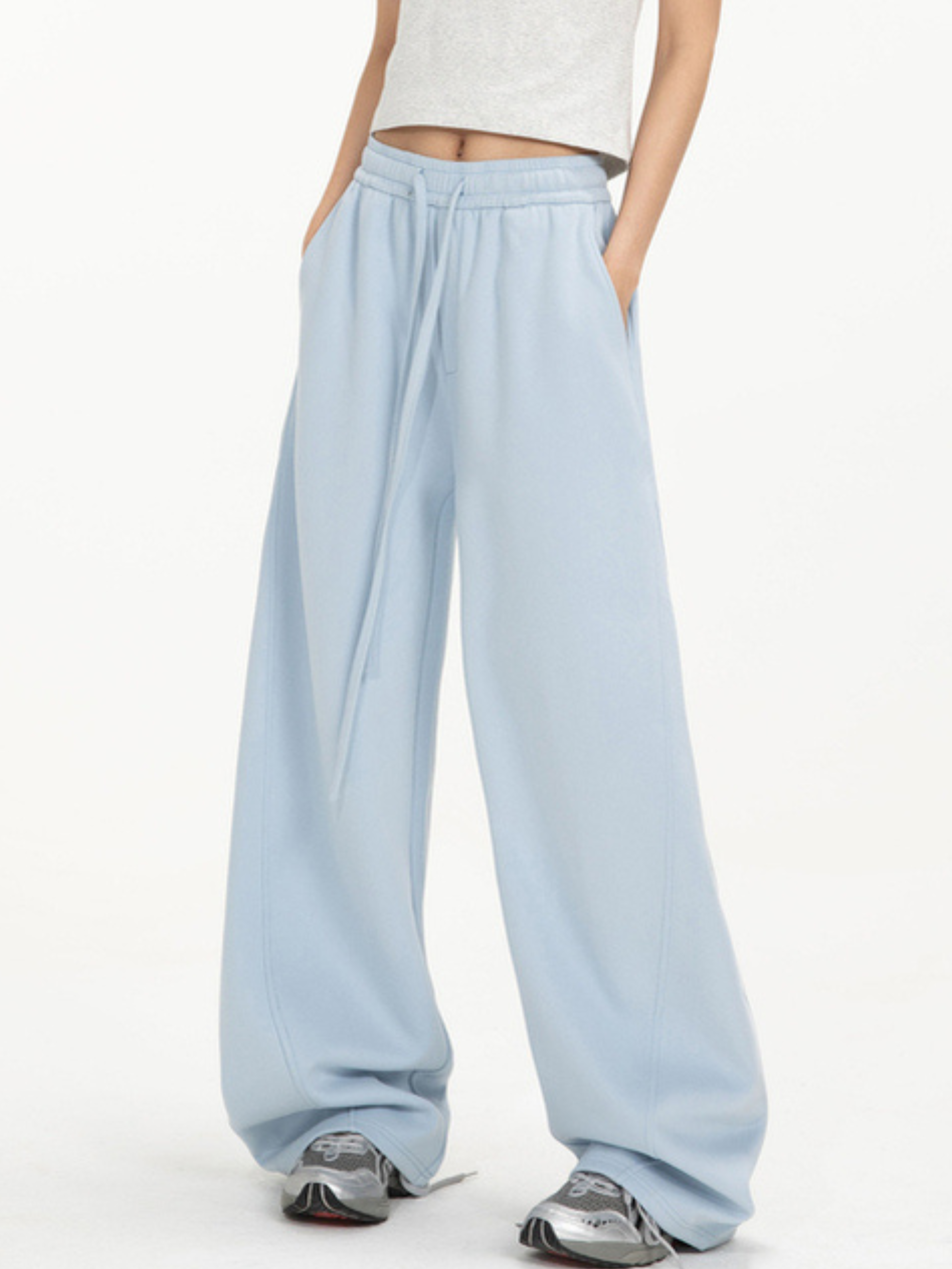 Peakstream - Women's Solid Drape Straight-Leg Sweatpants