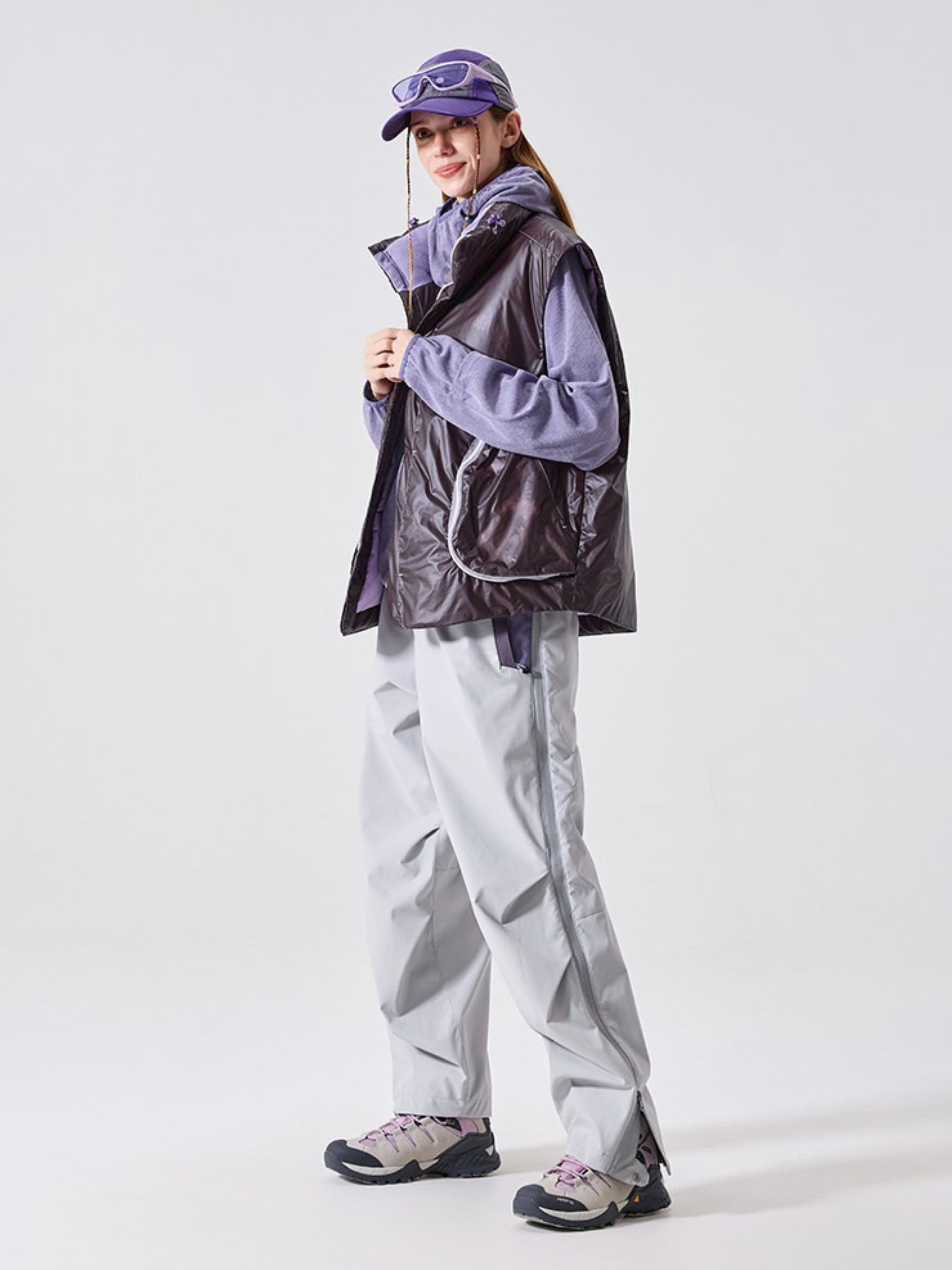 DryWrap - Unisex ColorShift Thermal 90% White Duck Down Vest