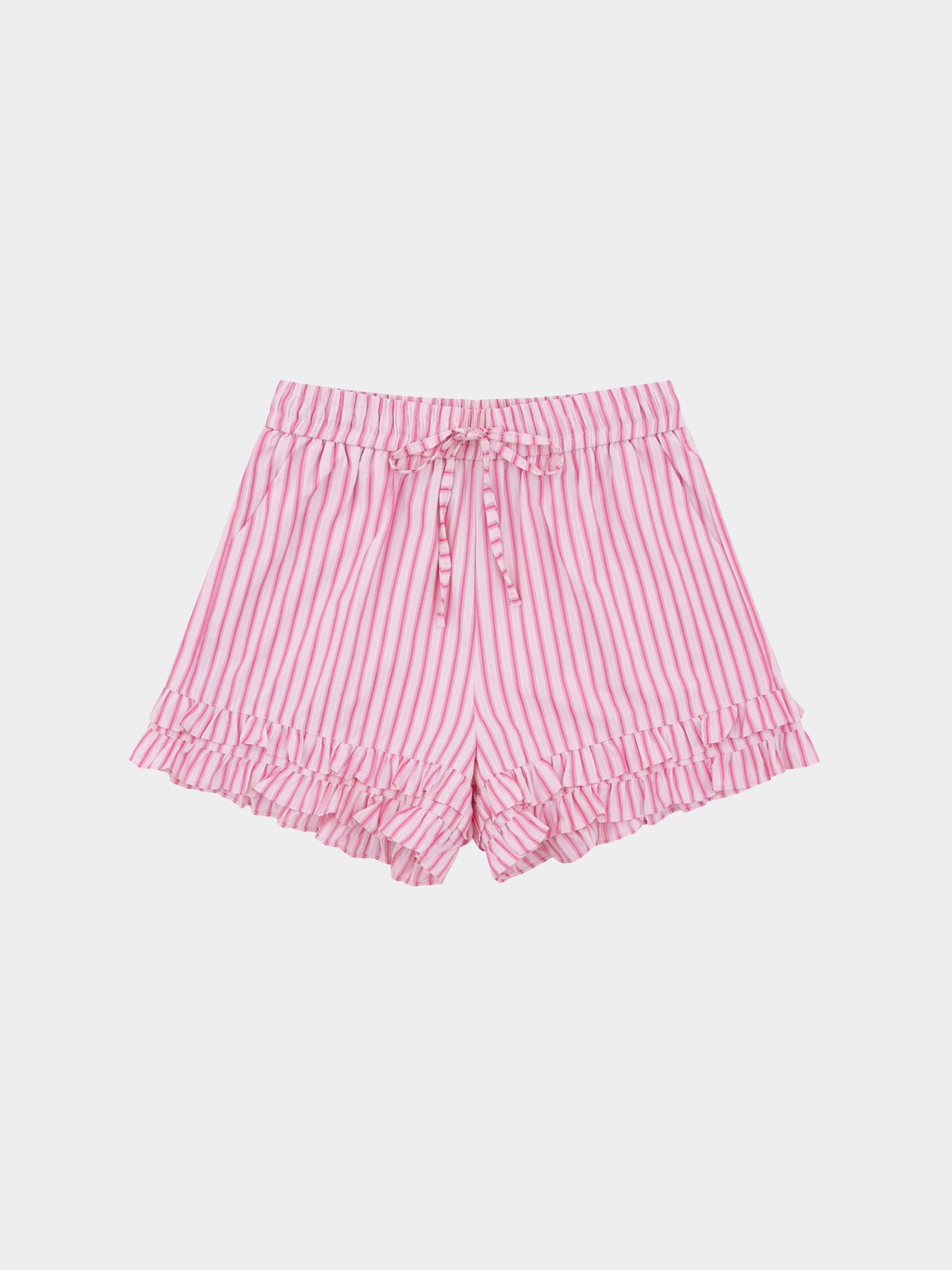 Bubble - Women's Contrast Stripe Drawstring Shorts