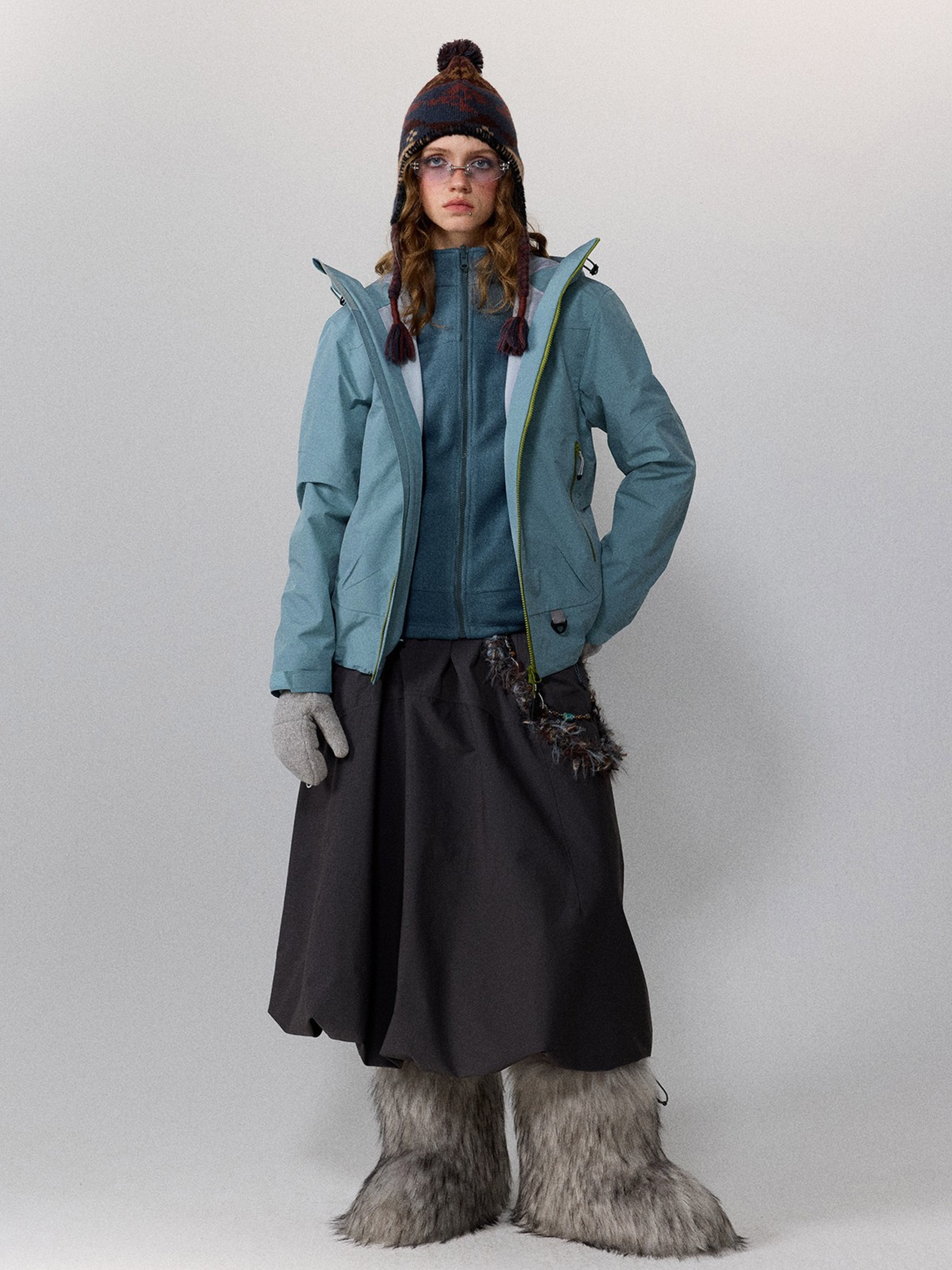 Emberpath - Unisex's Waterproof 3-in-1 Fleece Hard Shell Jacket