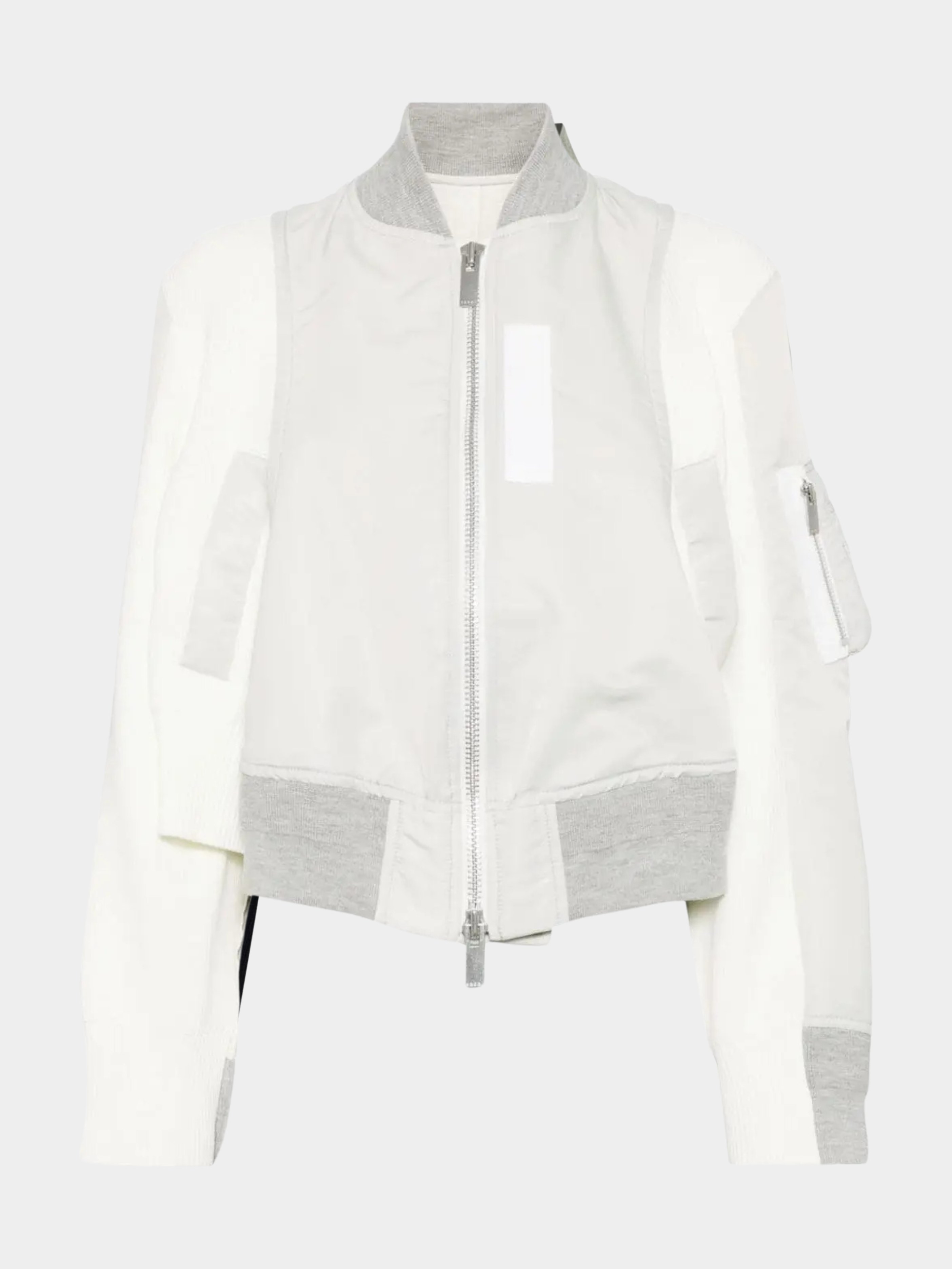 Shadowrun - Women's Colorblock Stand Collar Zip-Up Short Jacket