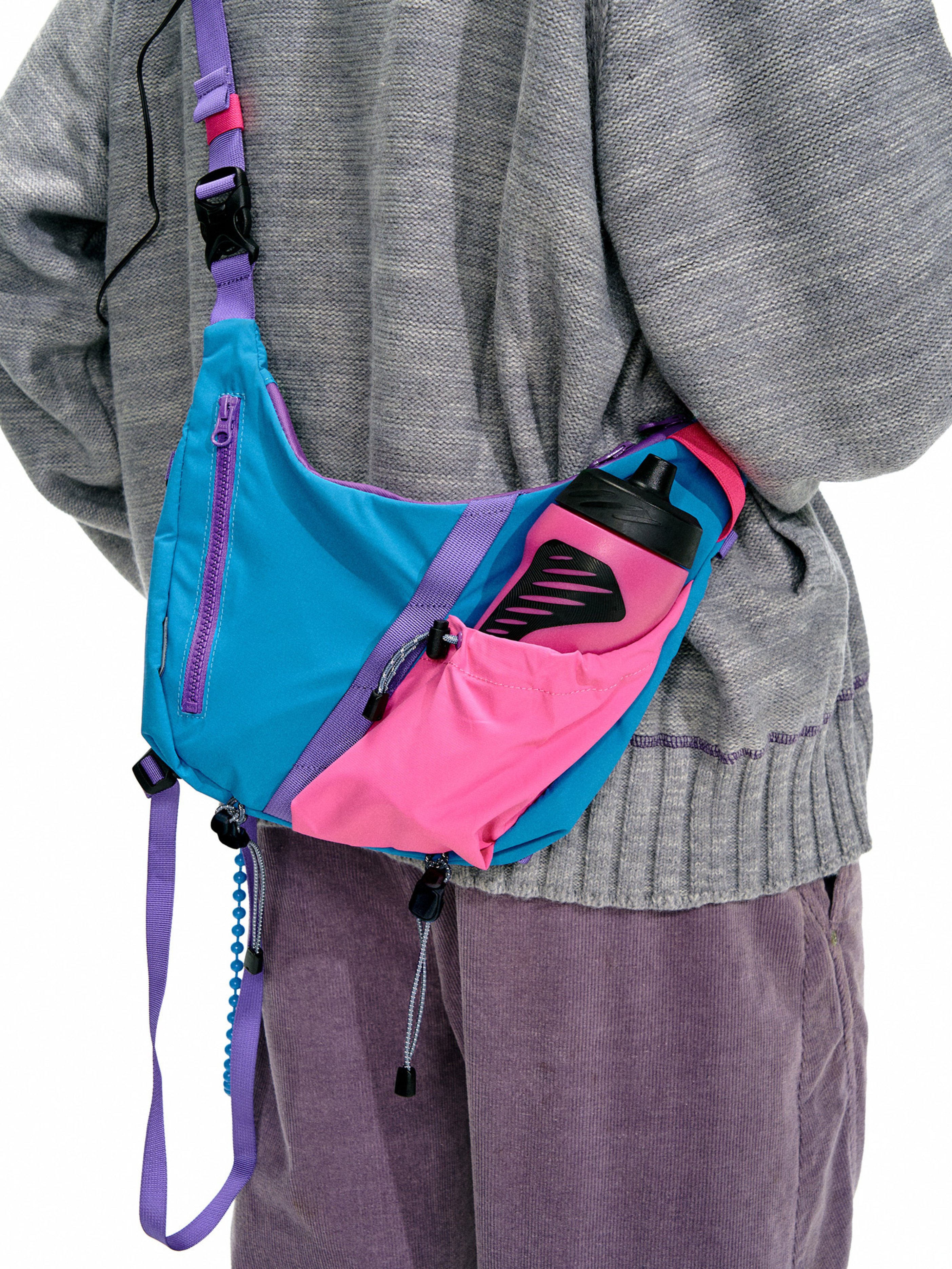 Feralwind - Lightweight Multi-Functional Colorblock Crossbody Bag