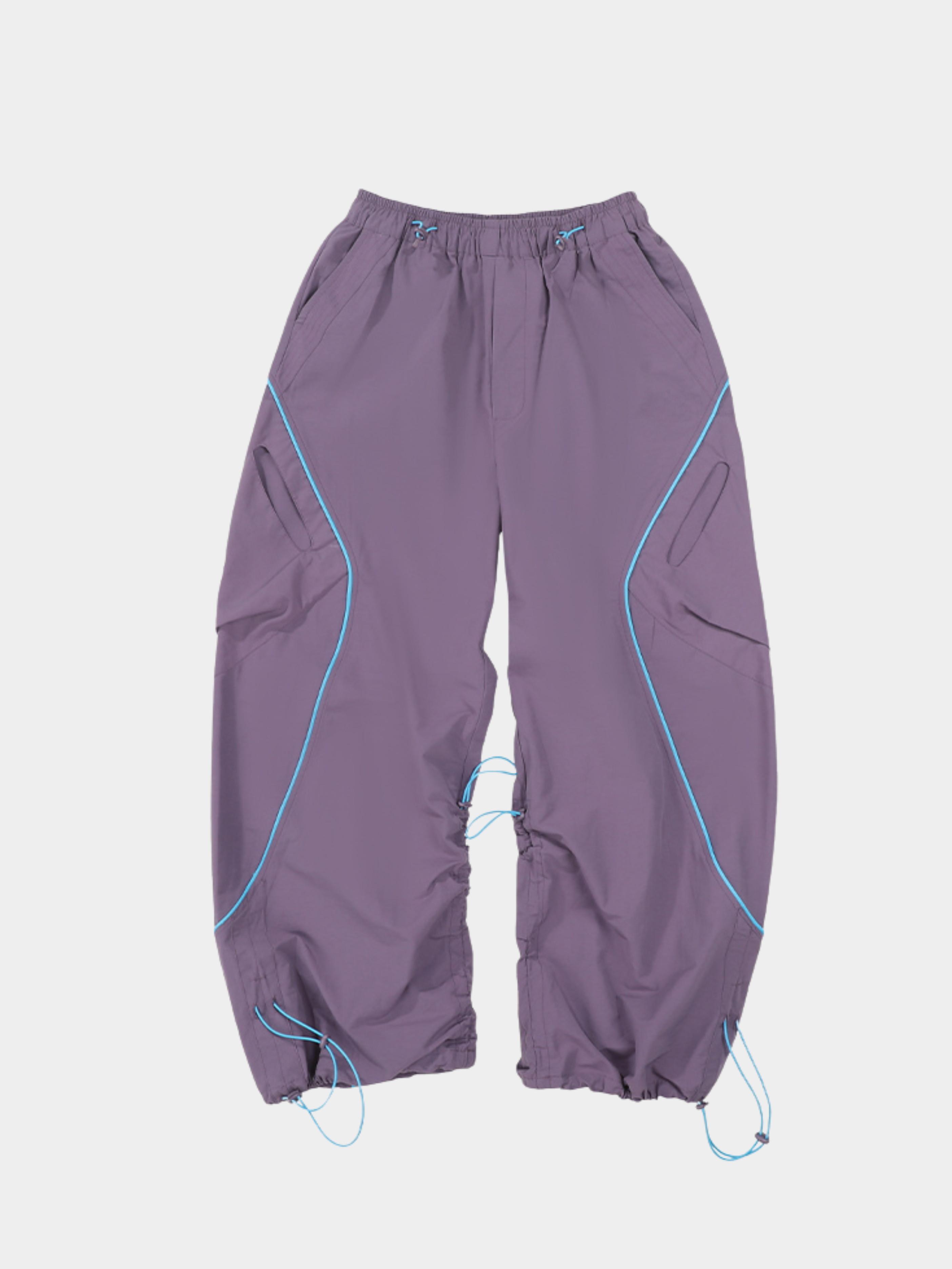 Moonshine - Women's Lightweight Elastic Waist Curved Panel Cargo Pants