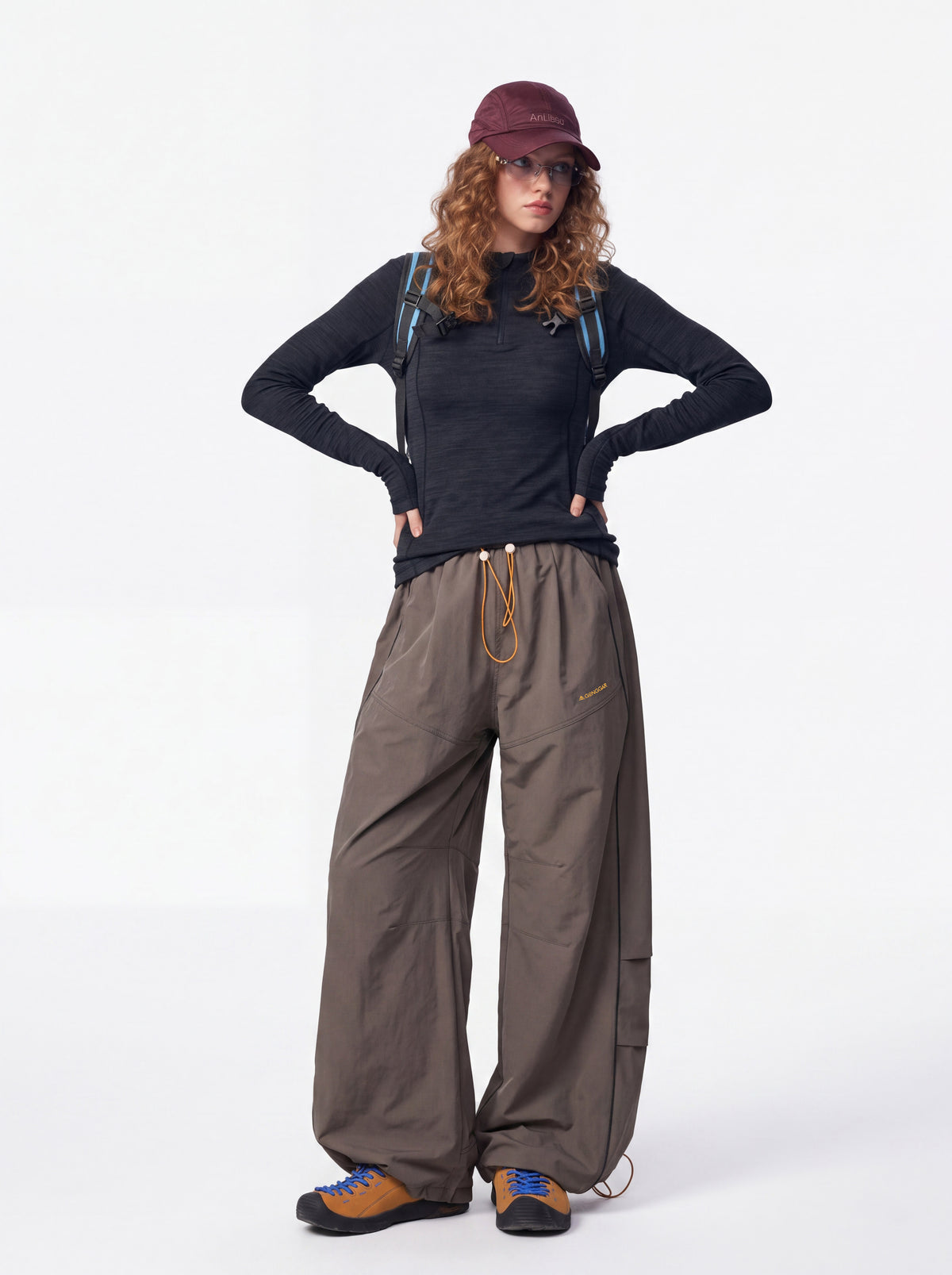 Earthtrail - Women's Straight-Leg Wide Cargo Paratrooper Pants