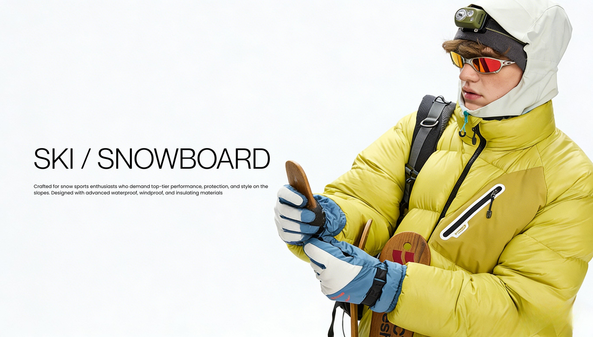 SKI / SNOWBOARD Apparel Collection | Premium Winter Gear for Skiing ...