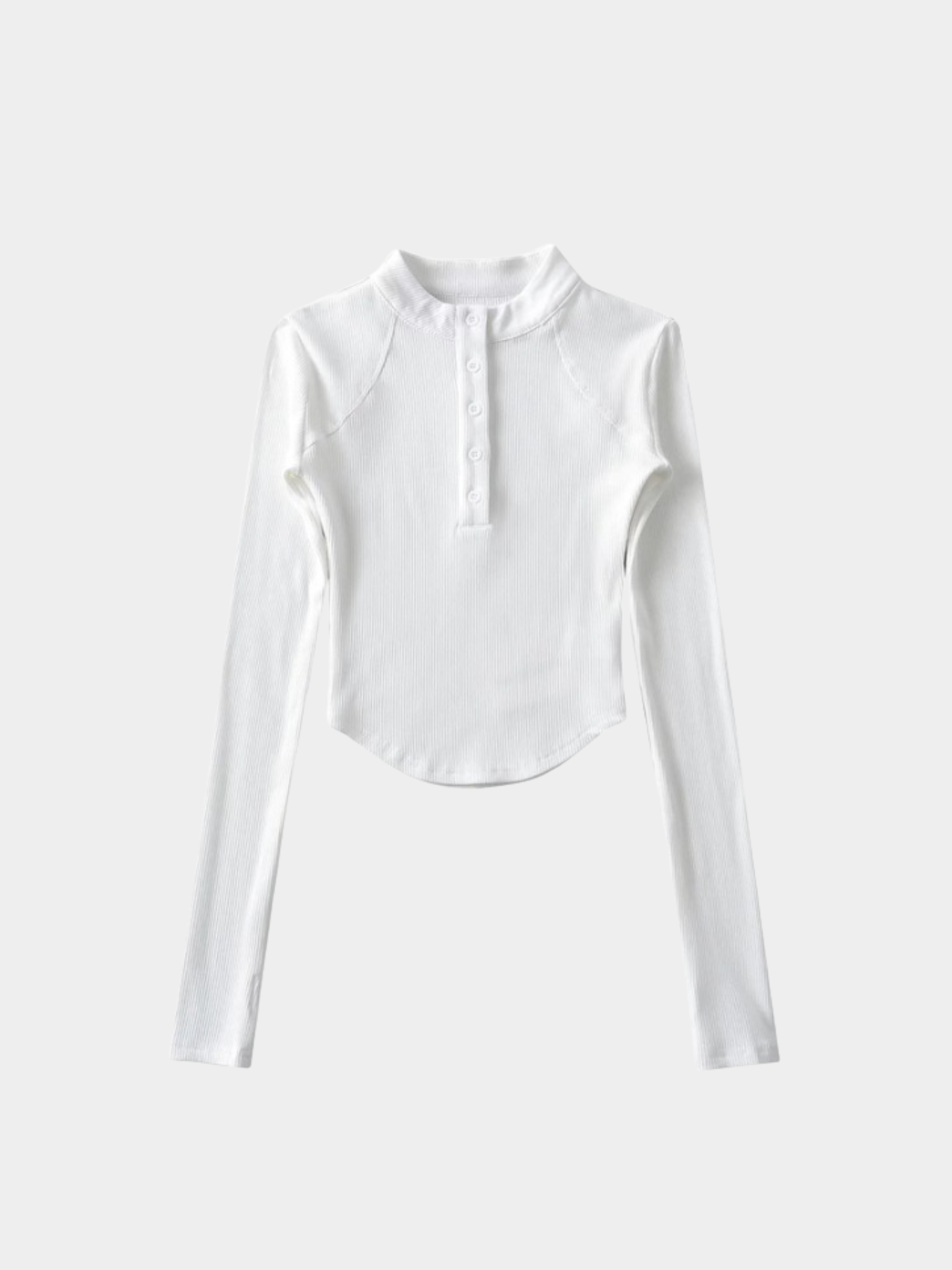 Canyonnest - Women's Fleece-Lined Curved-Hem Long Sleeve Top