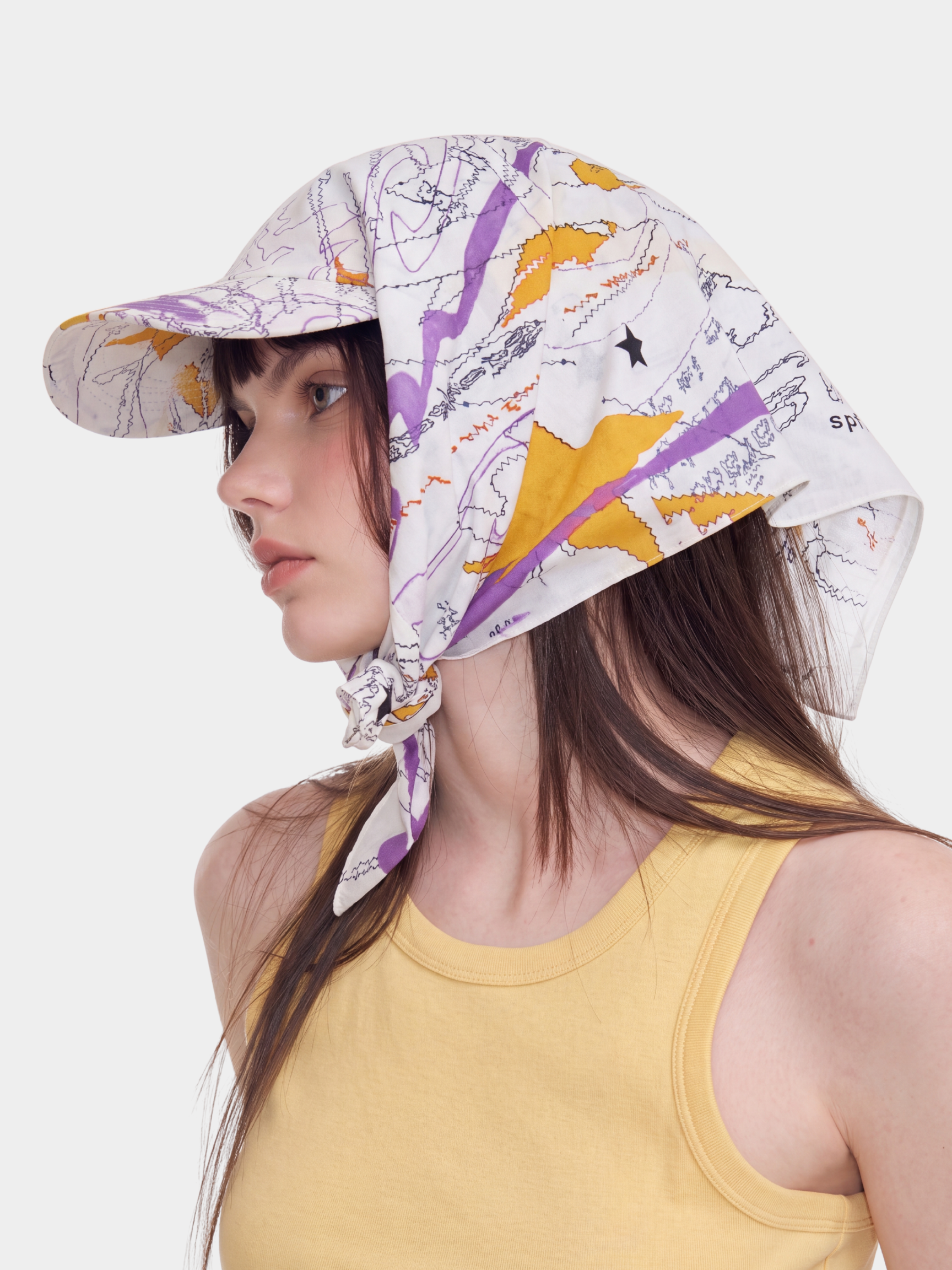 SunDrift - Cotton Bandana Baseball Cap