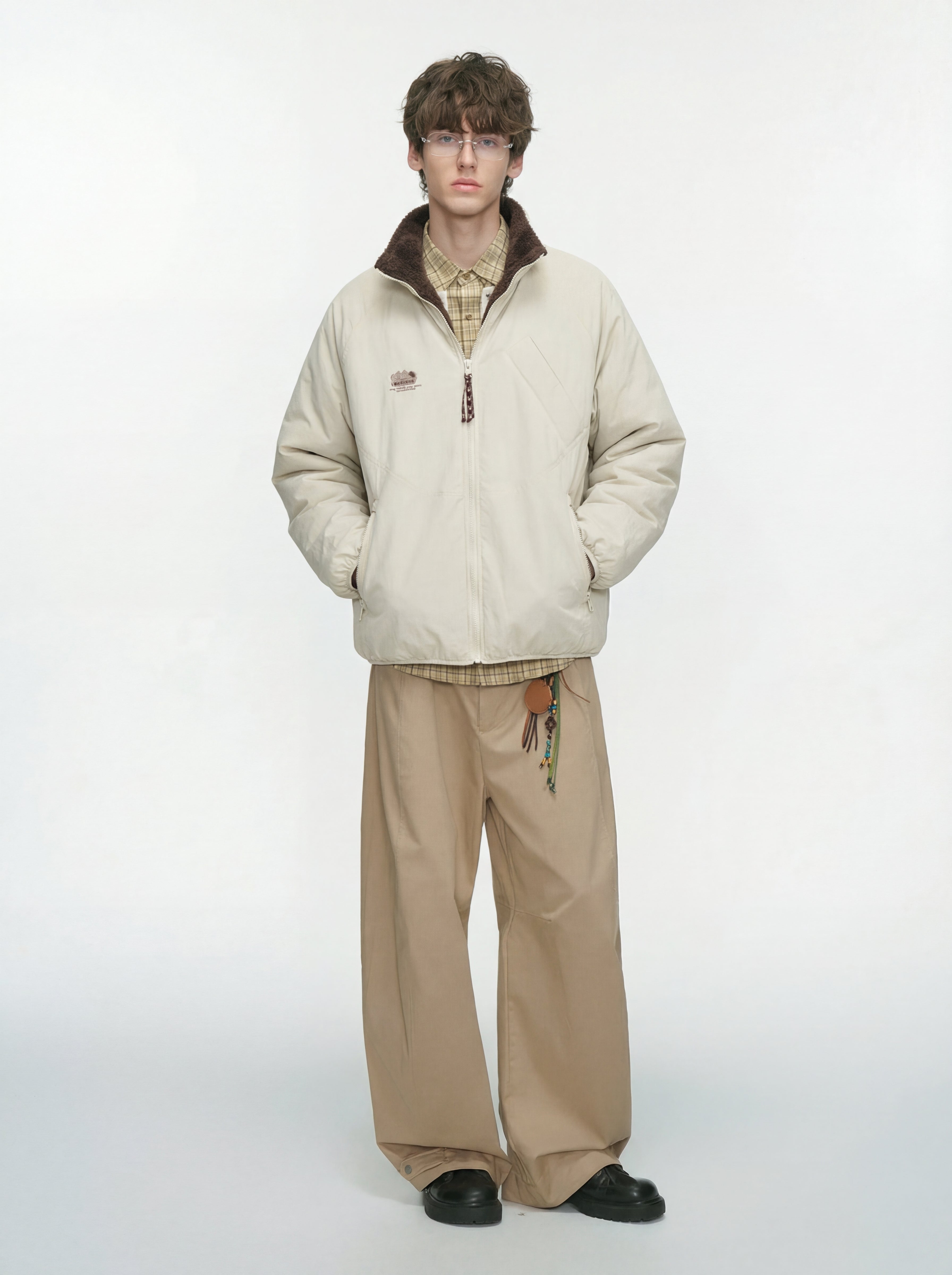 GlowCanopy - Men's Waterproof & Windproof Reversible Fleece Jacket