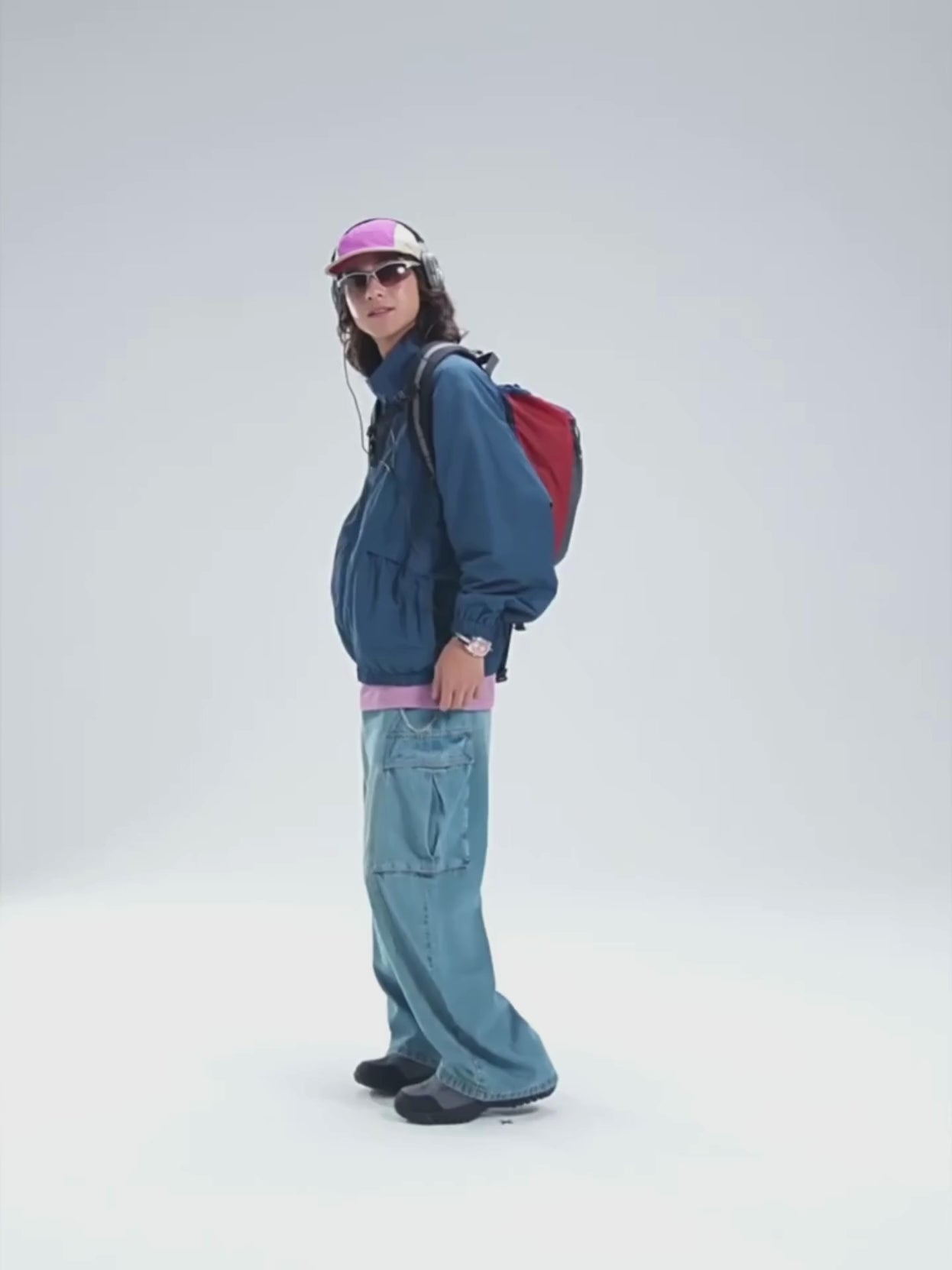 Load video: Firewhisper - Windproof Stand-Collar Harrington Jacket